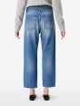 Bella mid rise mom fit cropped leg mid tone natural vintage
