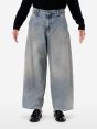 Dora high rise barrel leg dirty bleach