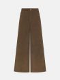 Anna wide pant direct dyed