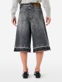 Bermuda Vera wide fit grigio medio