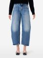 Aida crop super fitted low waist cropped curve leg mid tone natural vintage