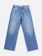 RIGHT STRAIGHT LEG MID TONE STONE WASH