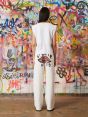 BLONDIE PRINTED SLEEVELESS T-SHIRT RINSE WASH