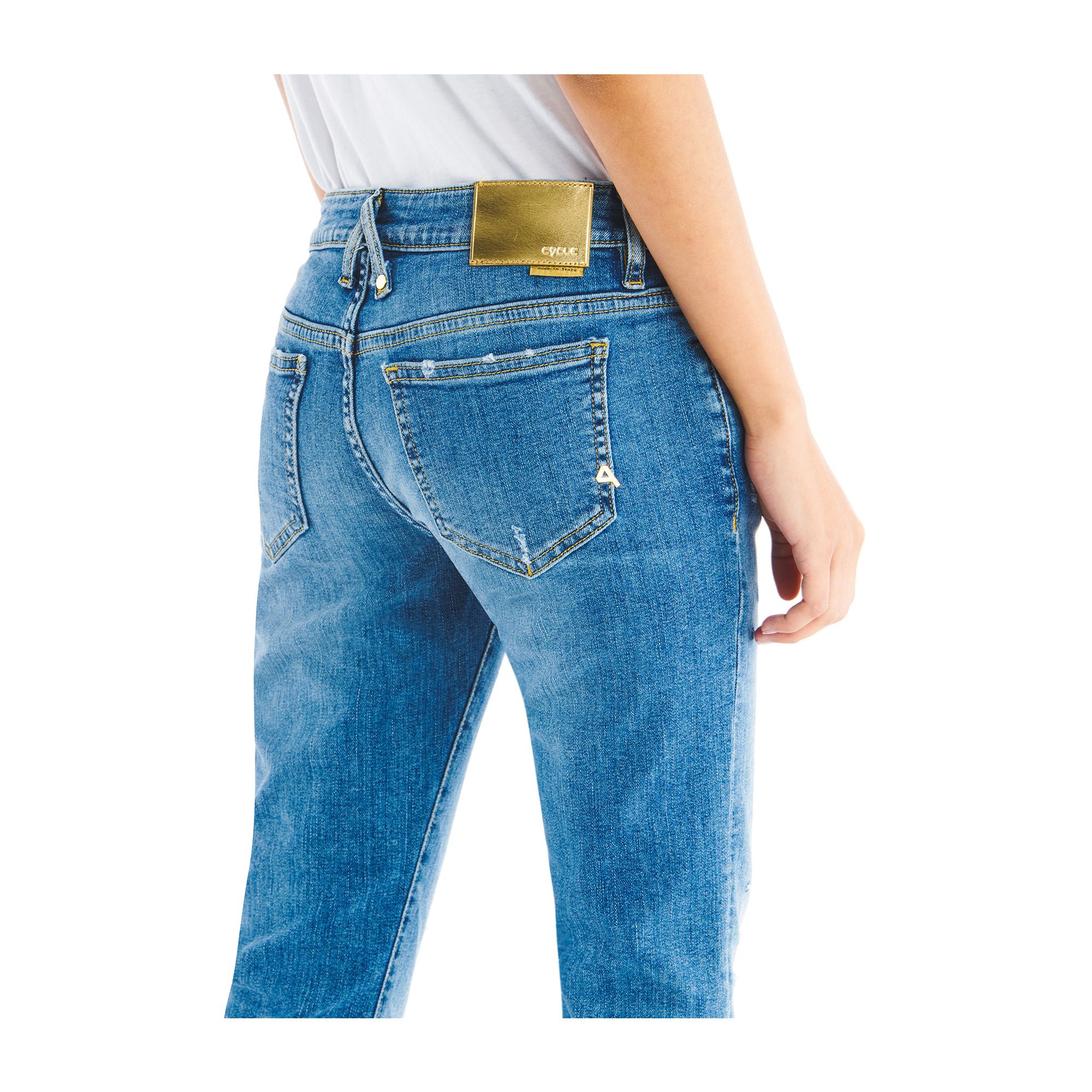 TWIGGY SLIM LOW WAIST STRAIGHT LEG SUPER VINTAGE DESTROYED