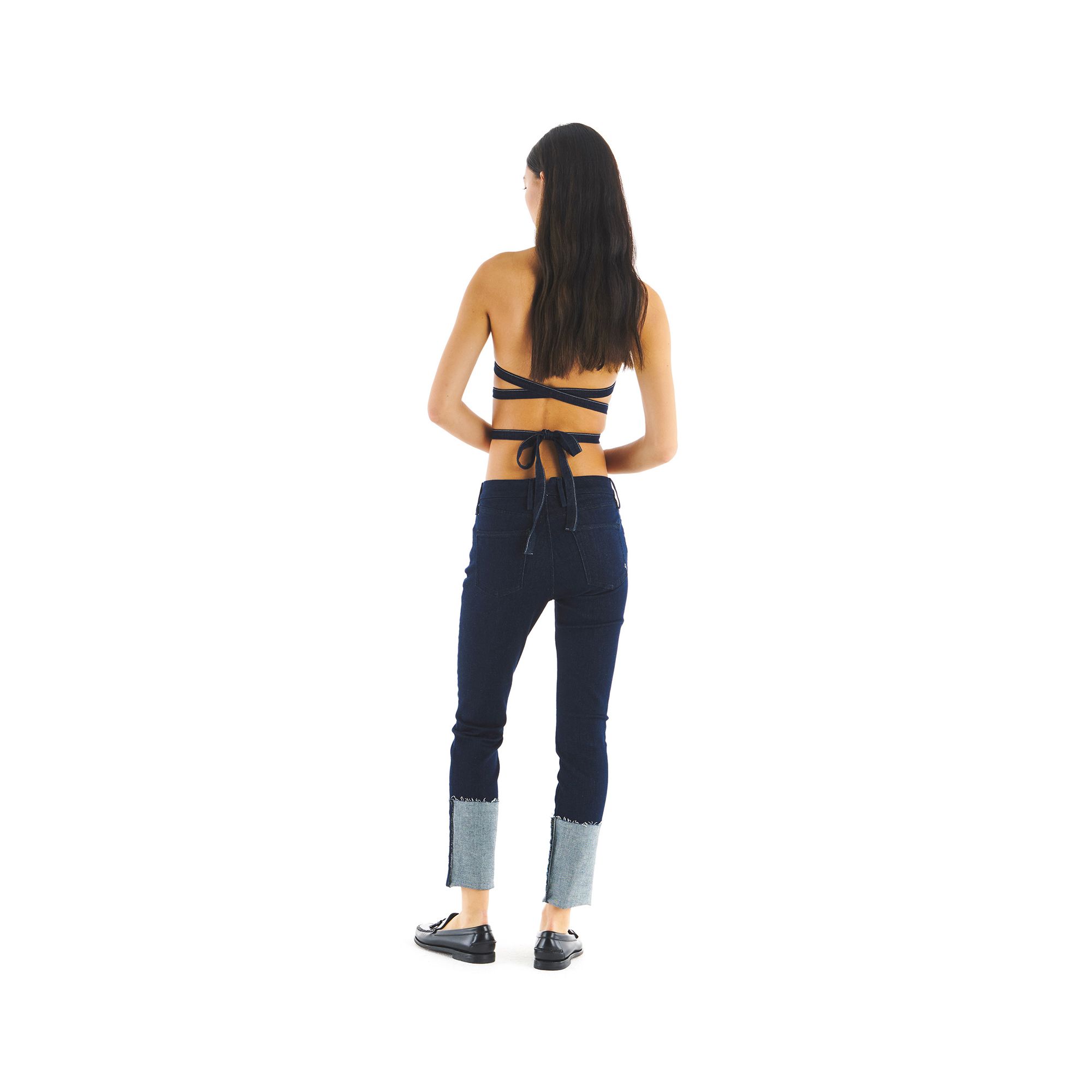 REGGY ADJUSTABLE CROP TOP RINSE WASH