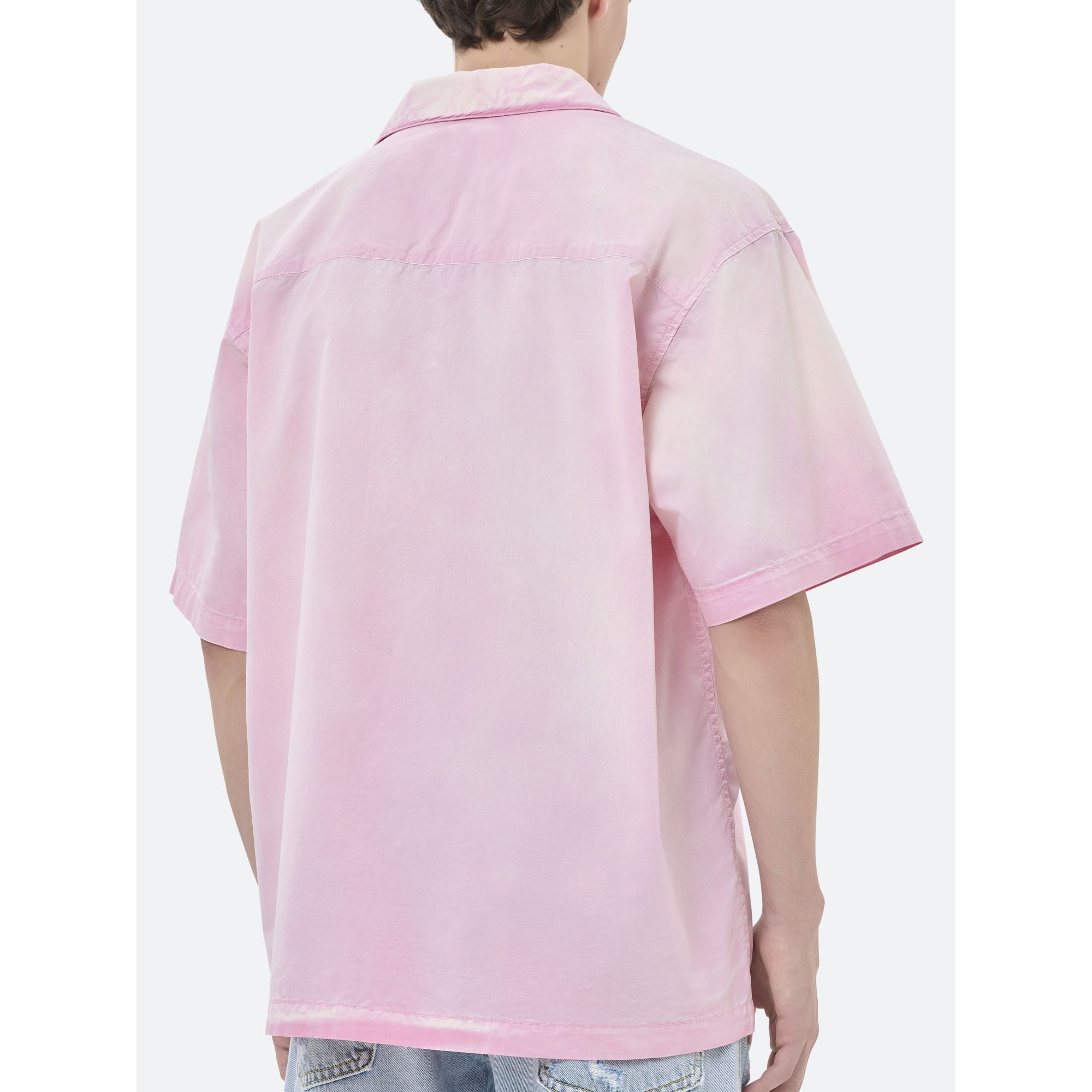 SAM PRINTED BOWLING SHIRT SOLAR DYED