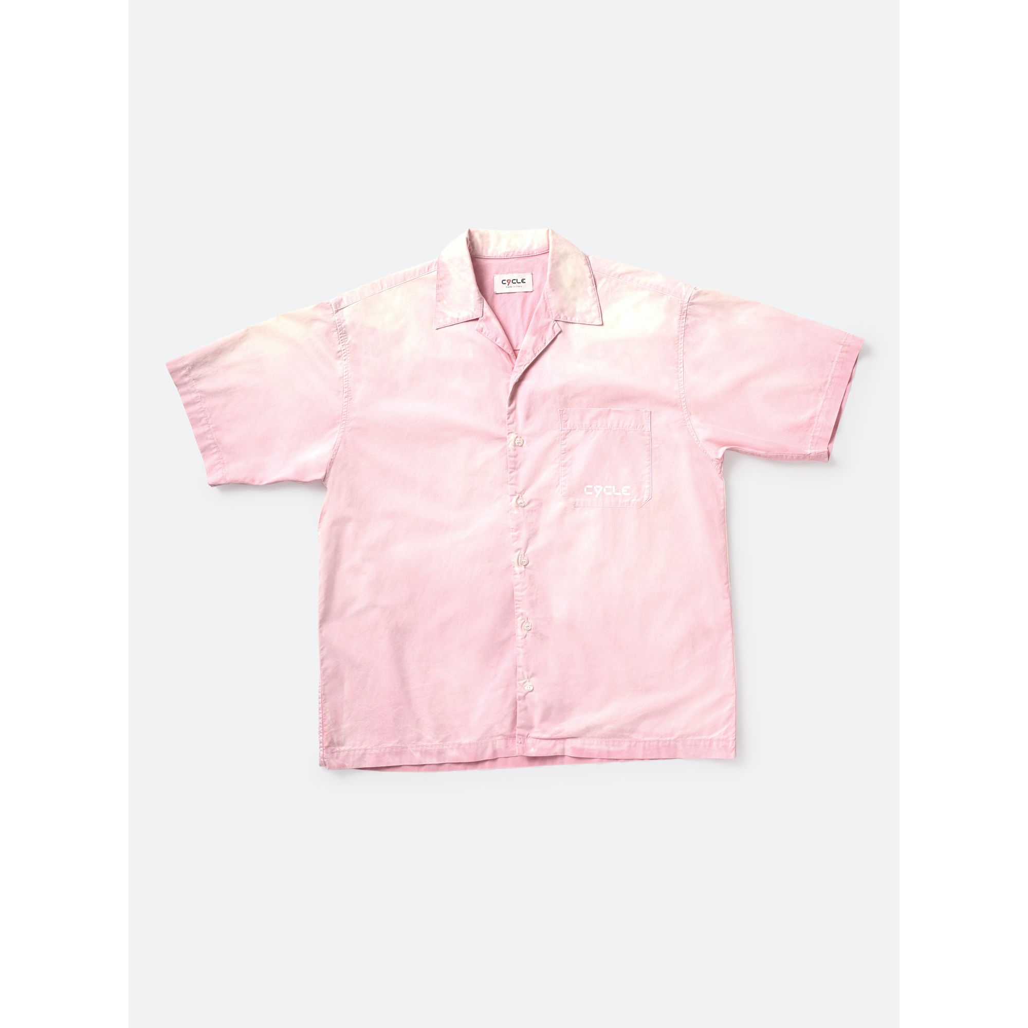 SAM PRINTED BOWLING SHIRT SOLAR DYED