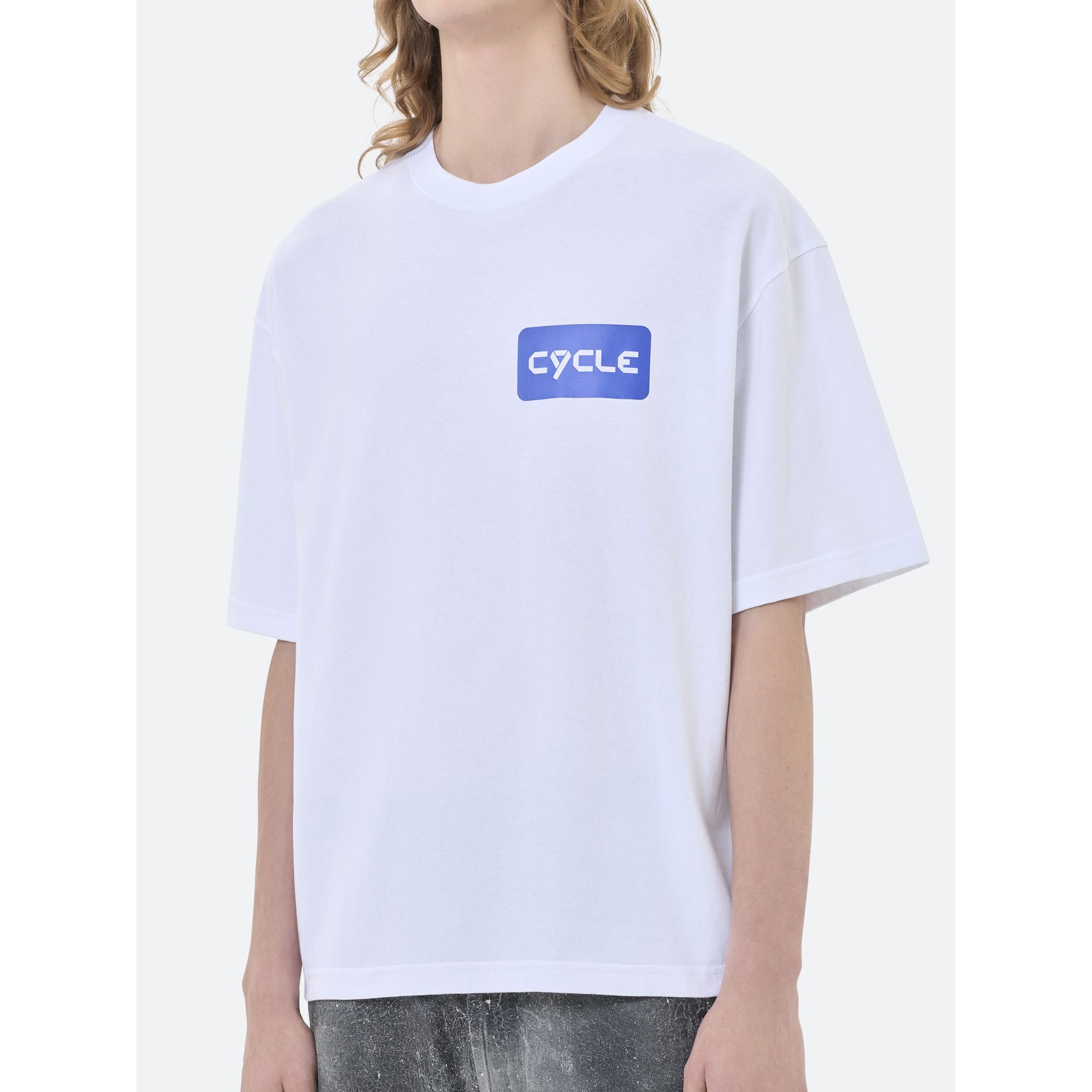 OVER PRINTED T-SHIRT RINSE WASH