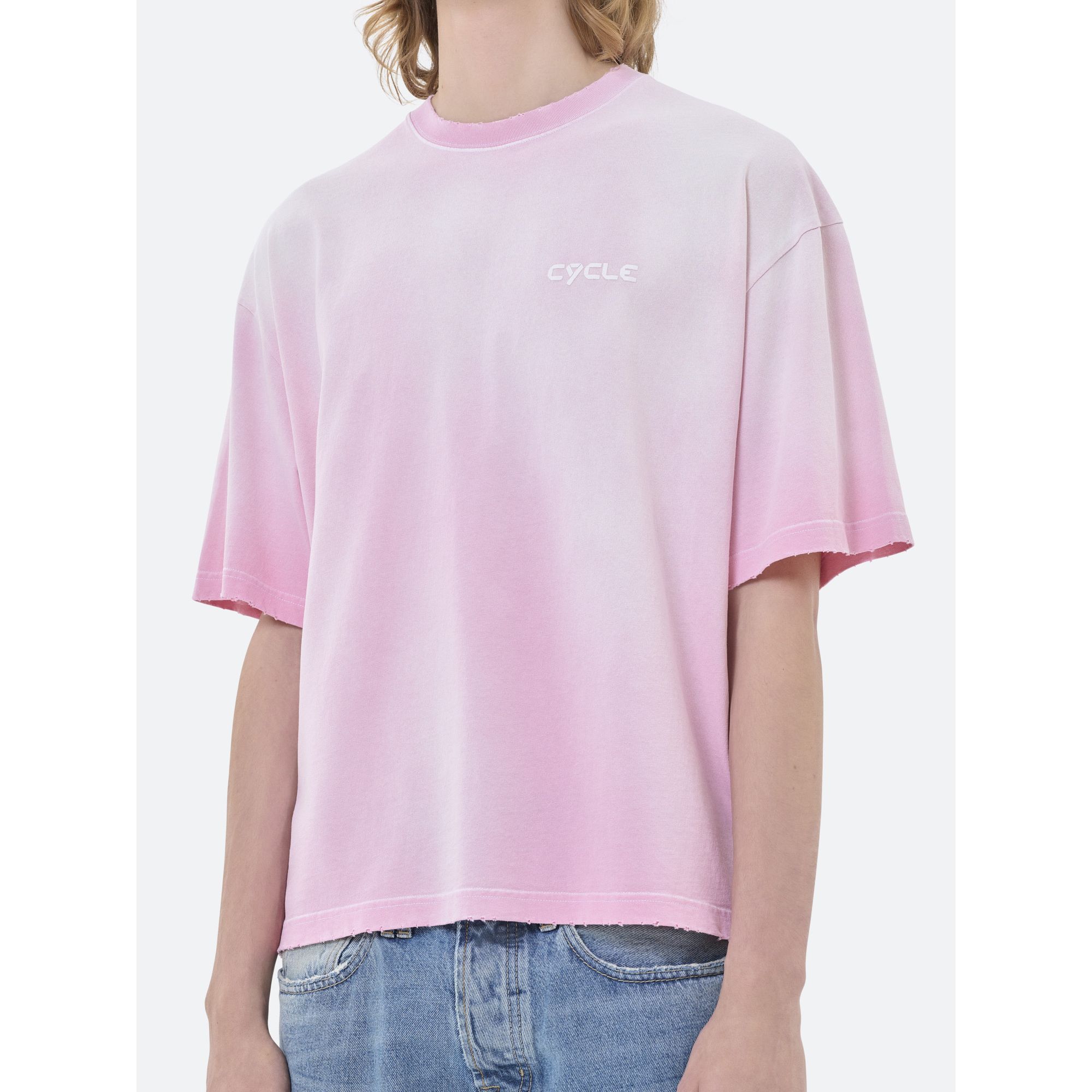 OVER PRINTED T-SHIRT SOLAR DYED