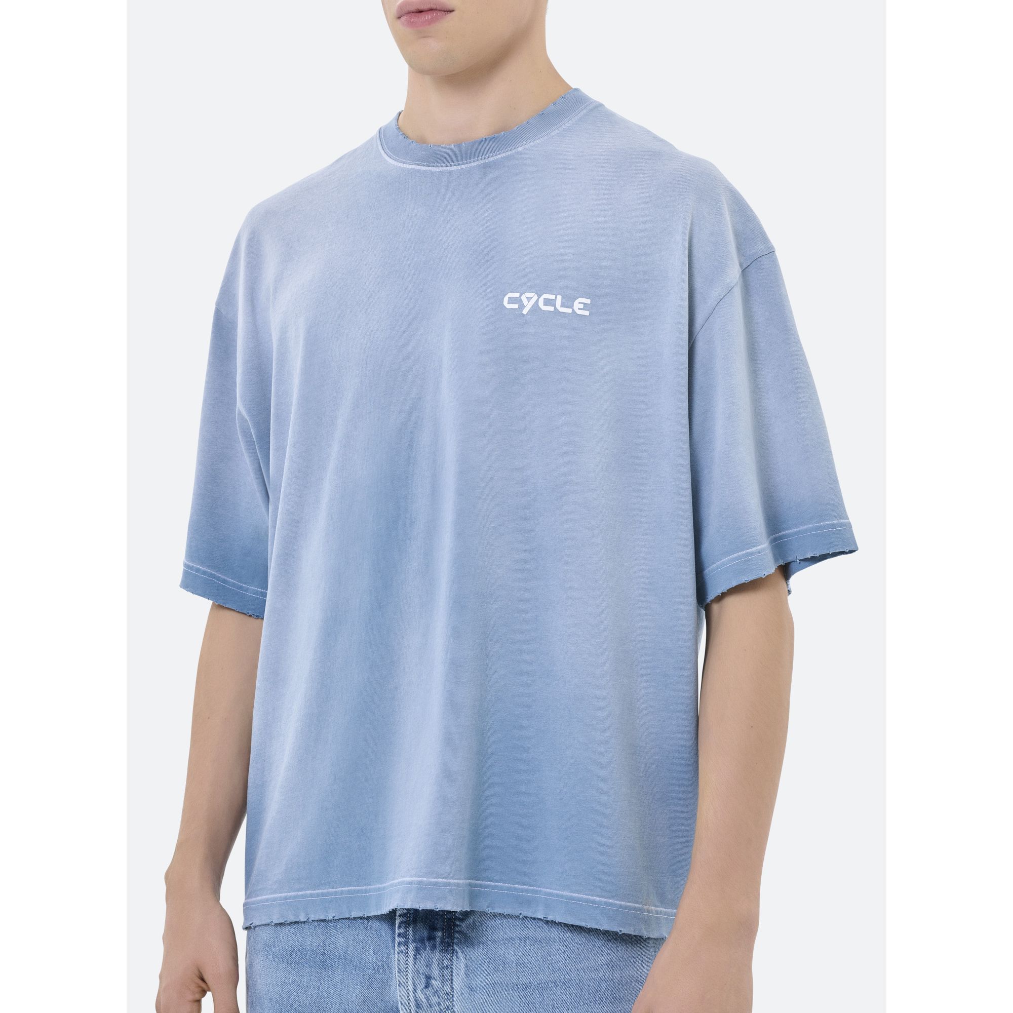 OVER PRINTED T-SHIRT SOLAR DYED