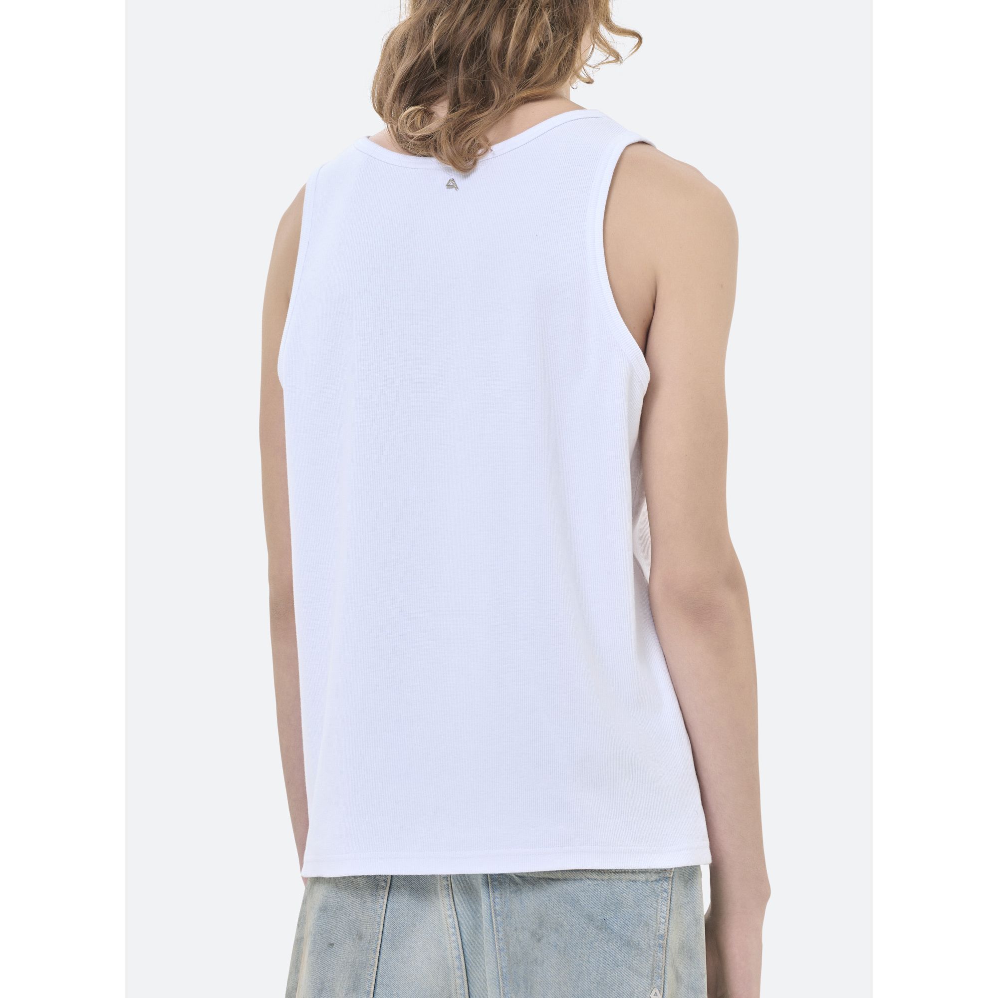 TANK ROUND NECK SLEEVELESS RINSE WASH