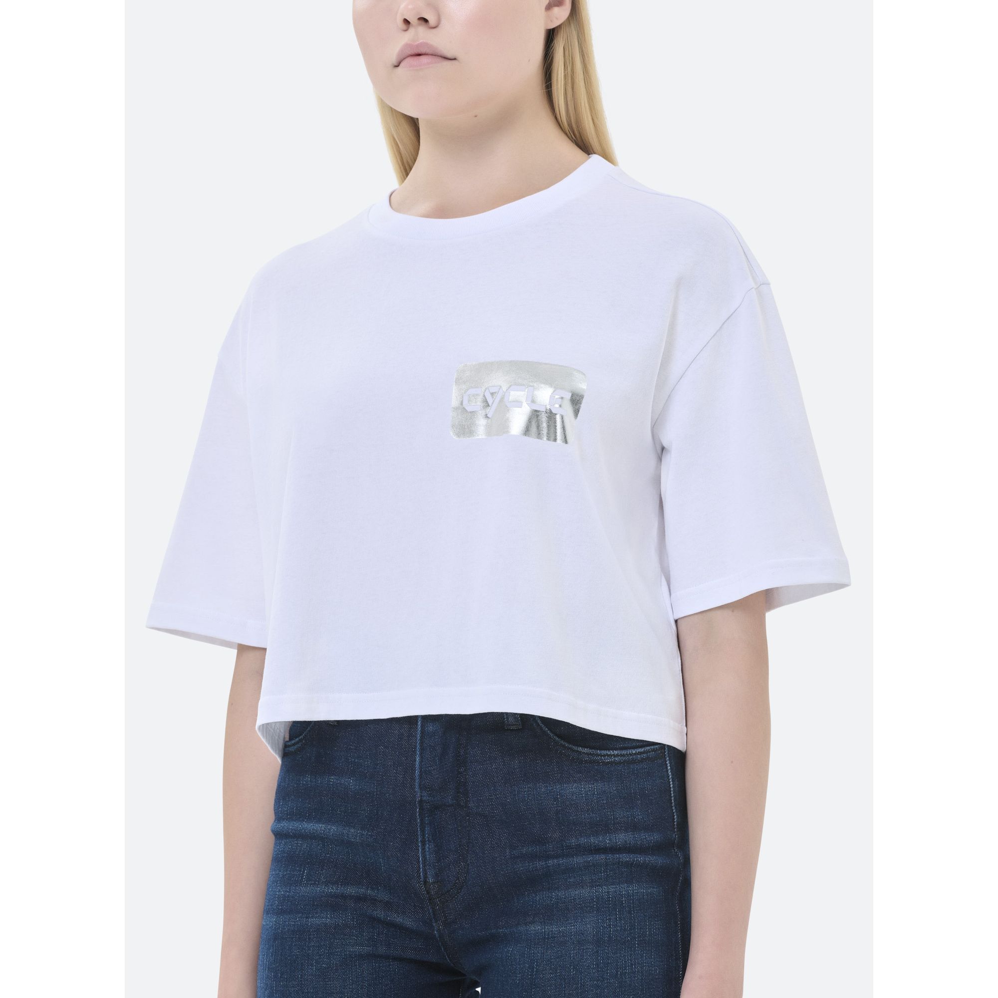 ARIEL PRINTED T-SHIRT BOXY FIT RINSE WASH