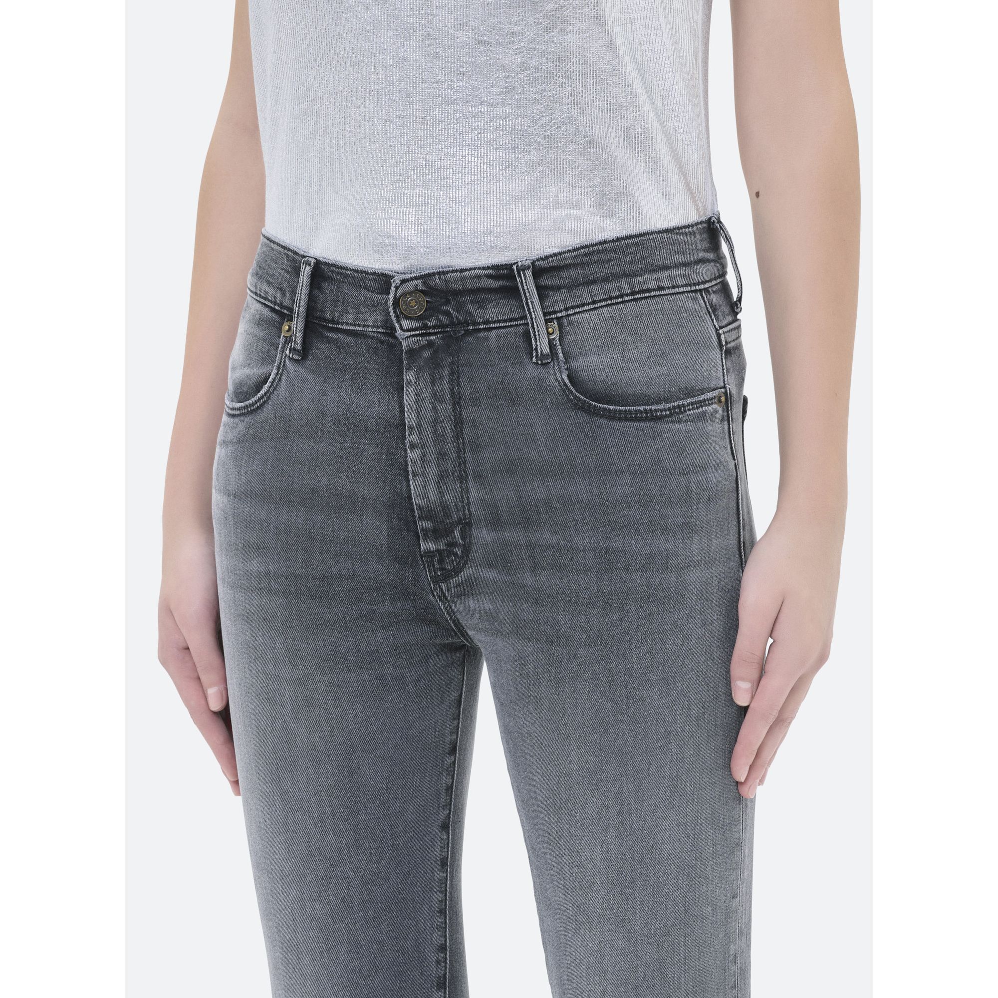 KATE NEW SLIM CROP BOOTCUT USED WASH