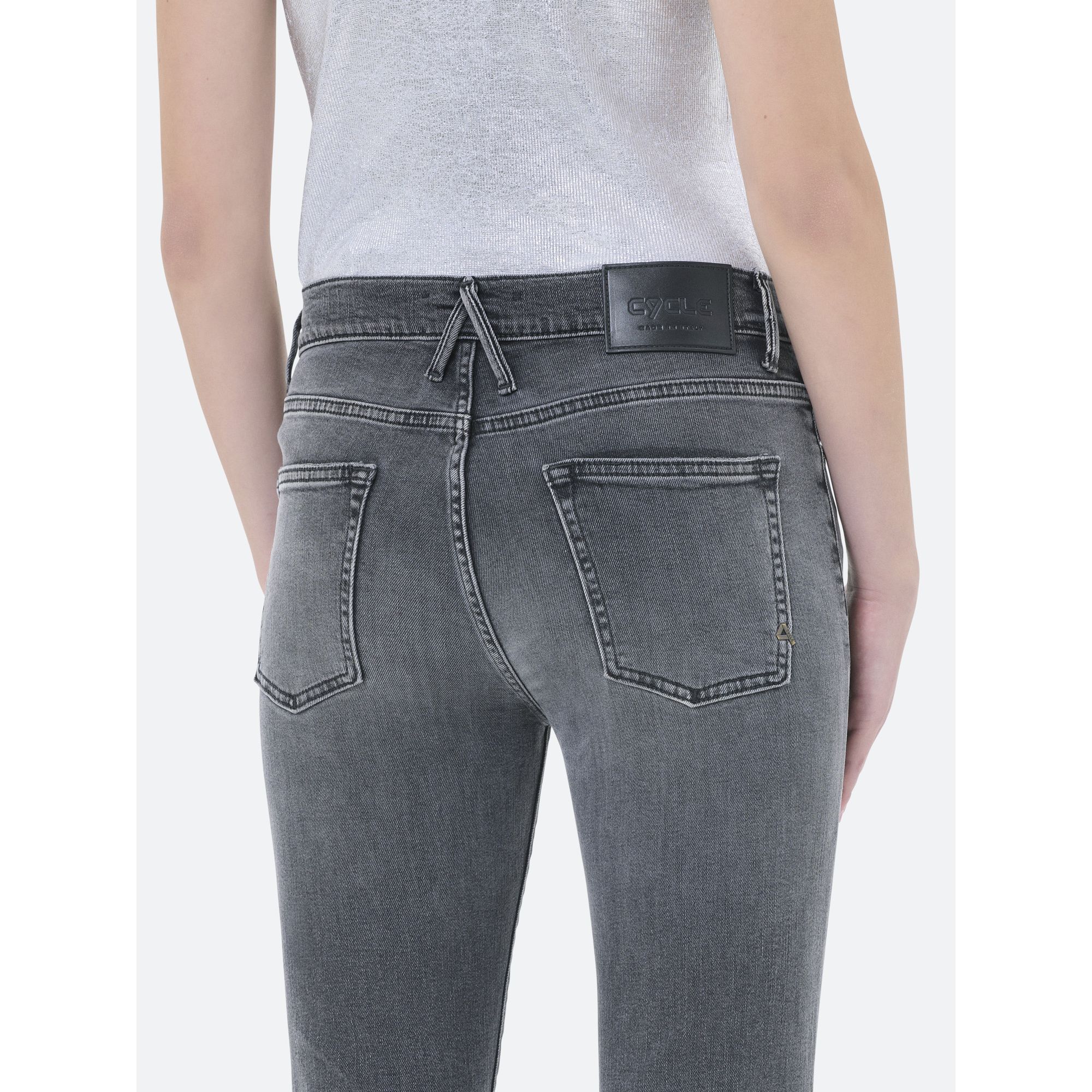 KATE NEW SLIM CROP BOOTCUT USED WASH