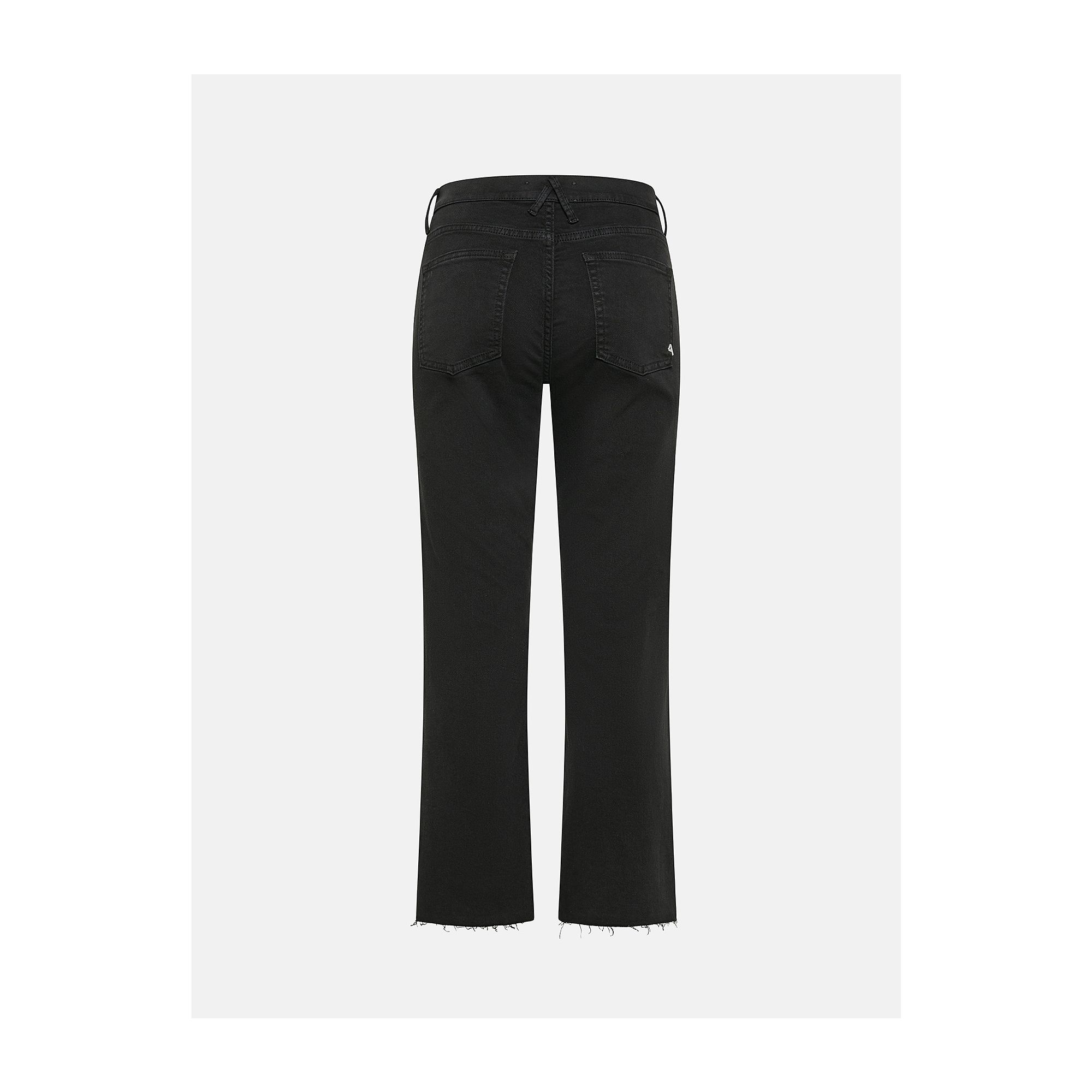 KATE NEW SLIM CROP BOOTCUT RINSE WASH ROW EDGE