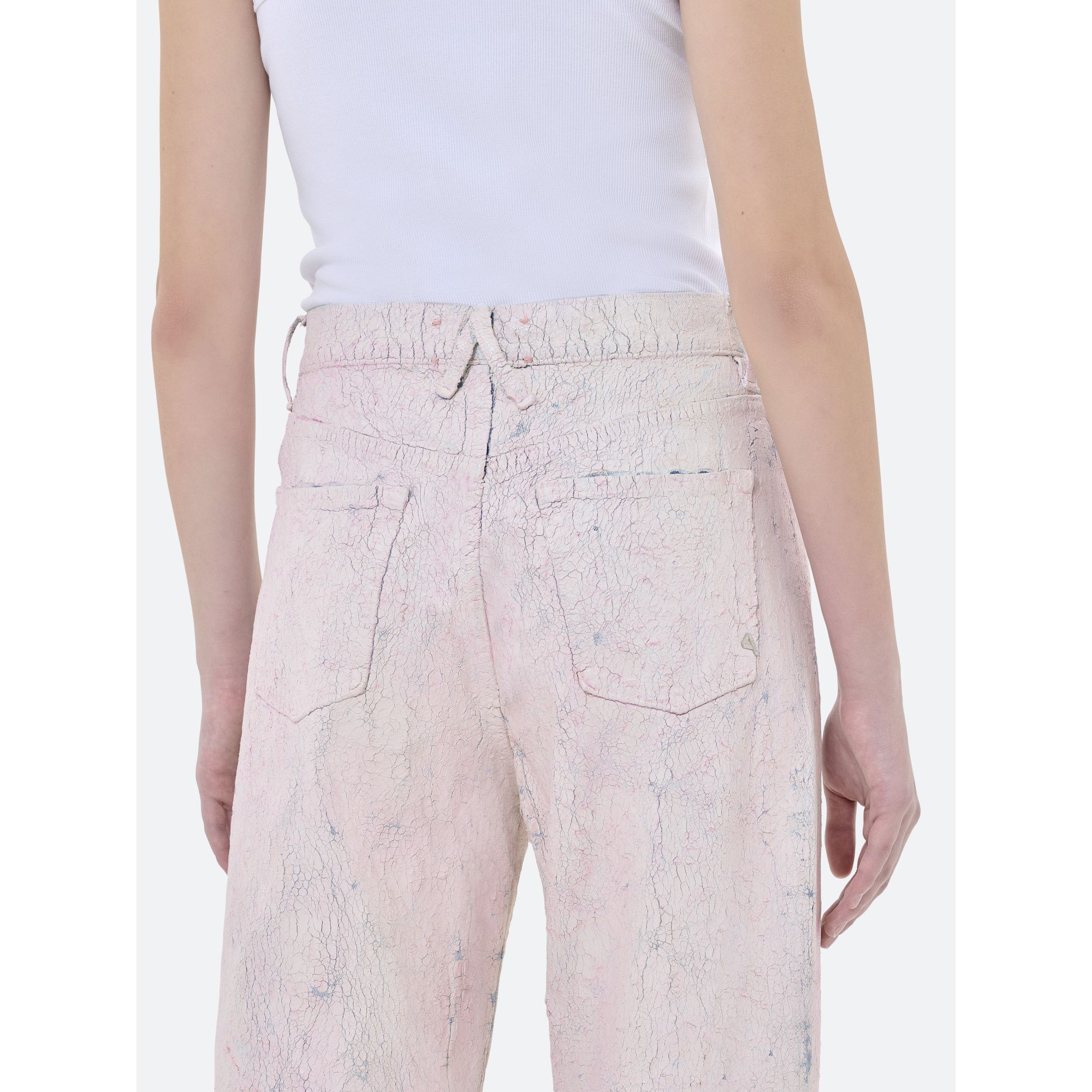 MILA LOW RISE '90s HANDMADE PINK CHALK PASTE