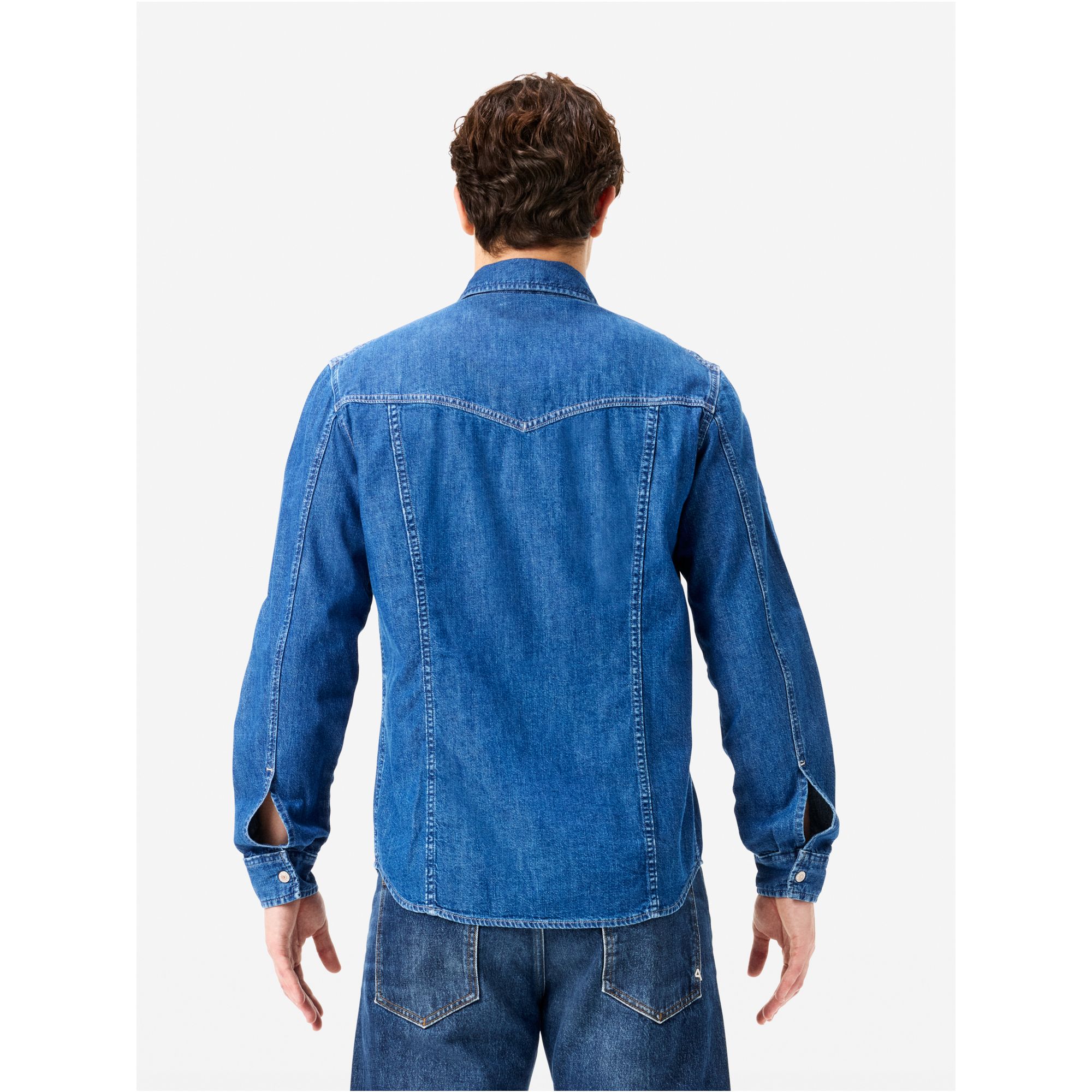 James denim overshirt