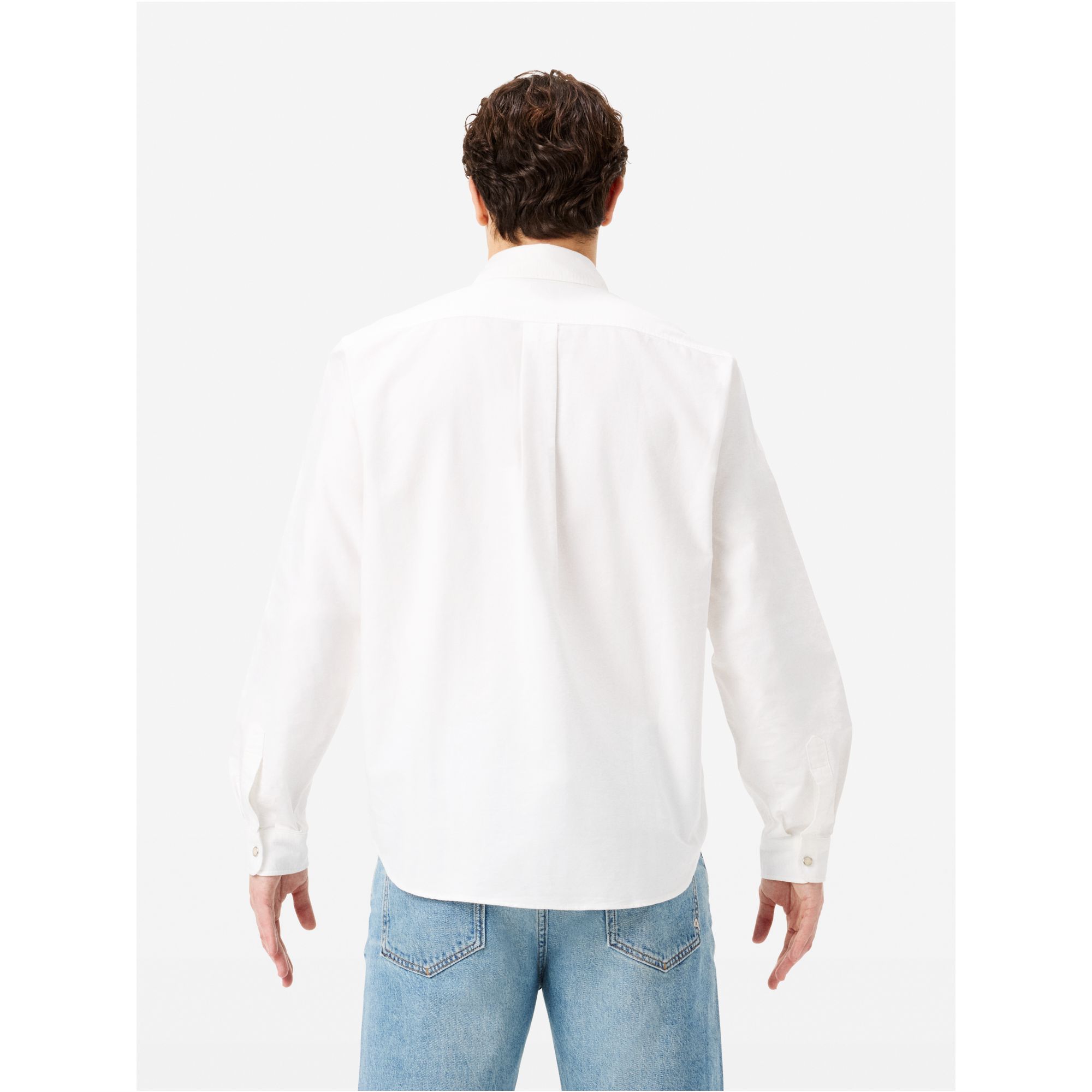 Rayan embroidery shirt rinse wash