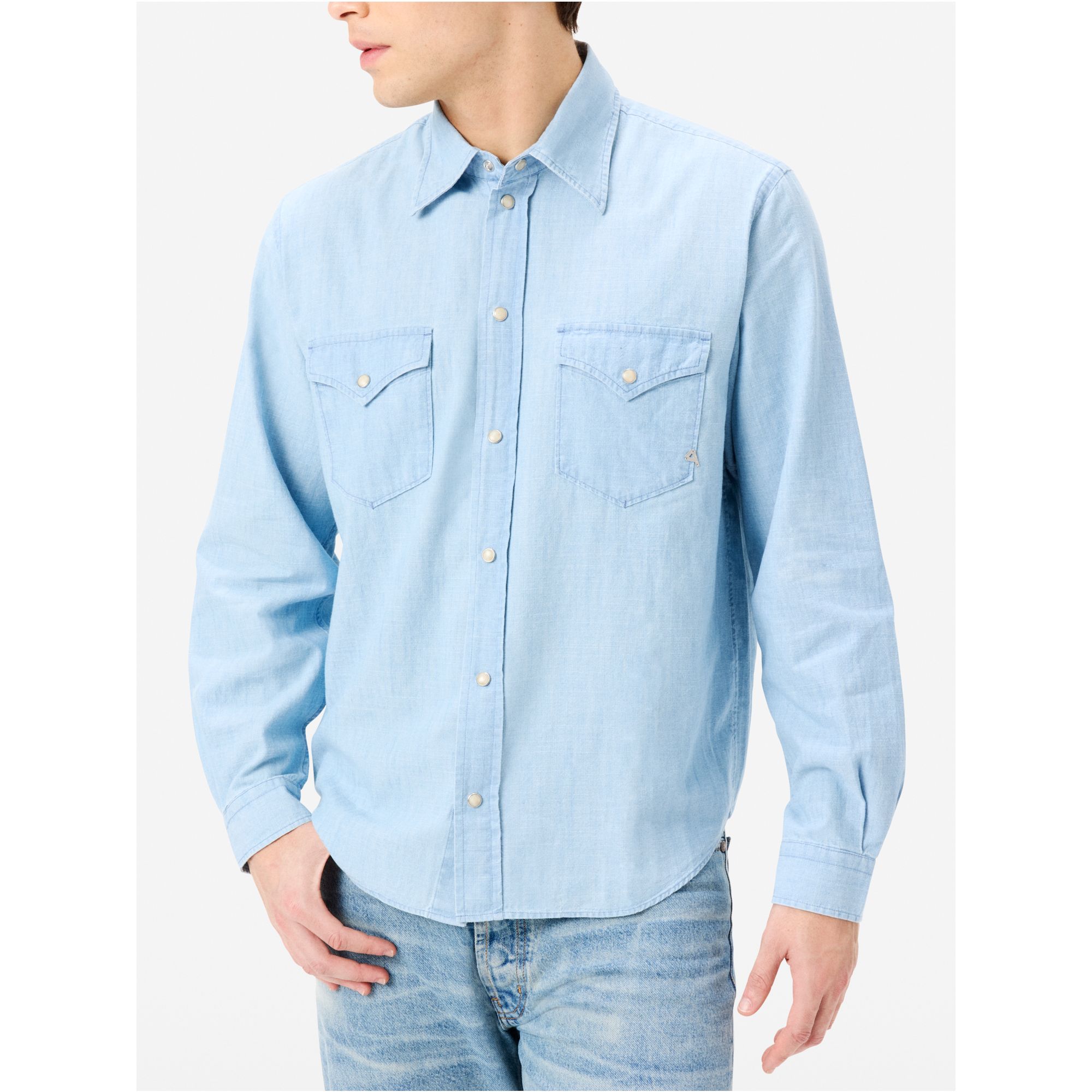 Rayan cotton chambray shirt