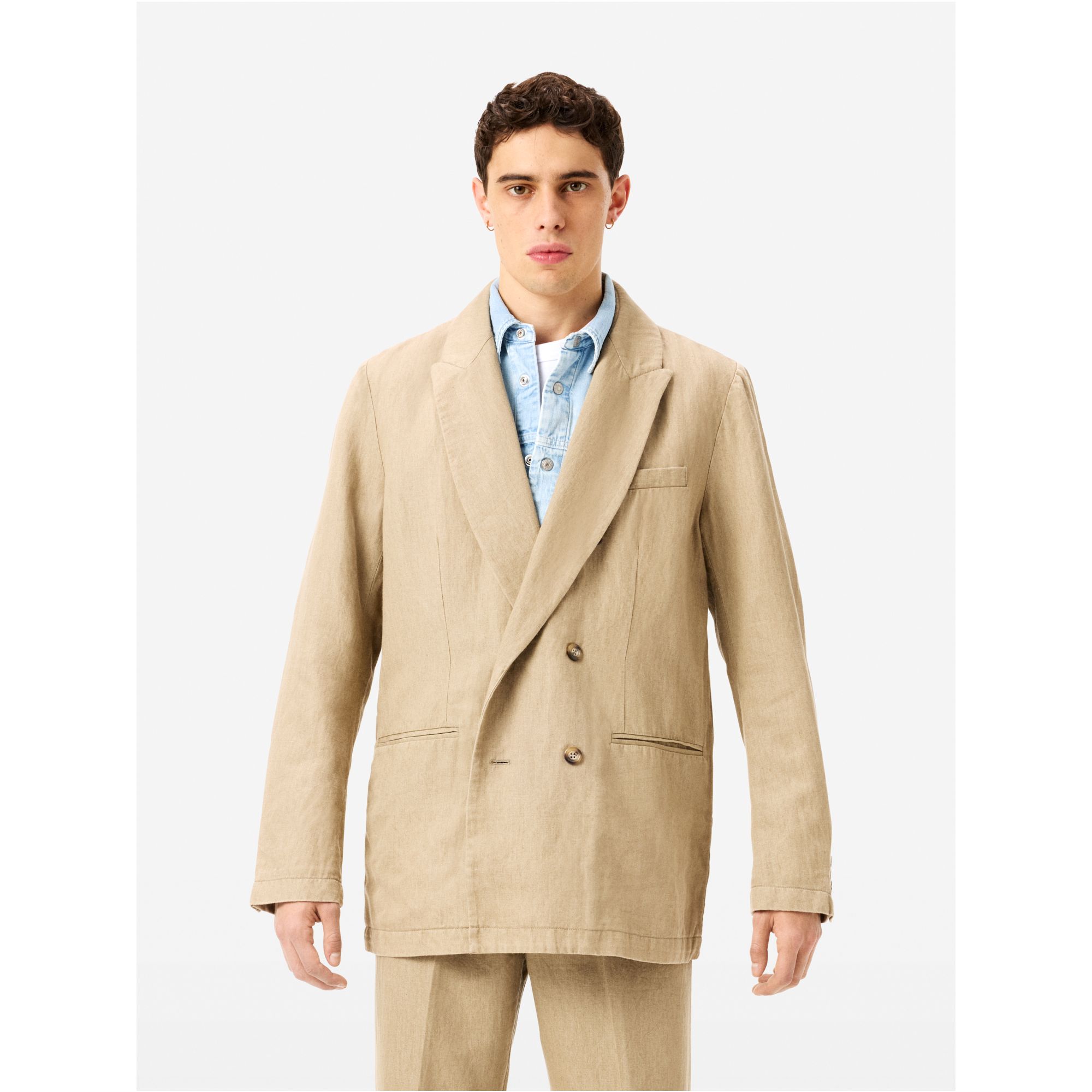 Garcon regular tailored jacket clean rinse wash