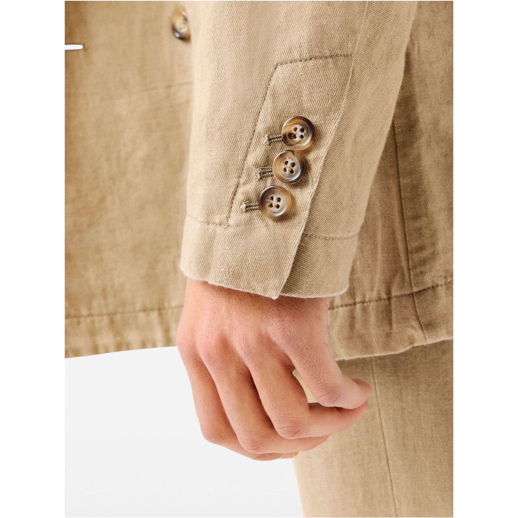 Garcon regular tailored jacket clean rinse wash