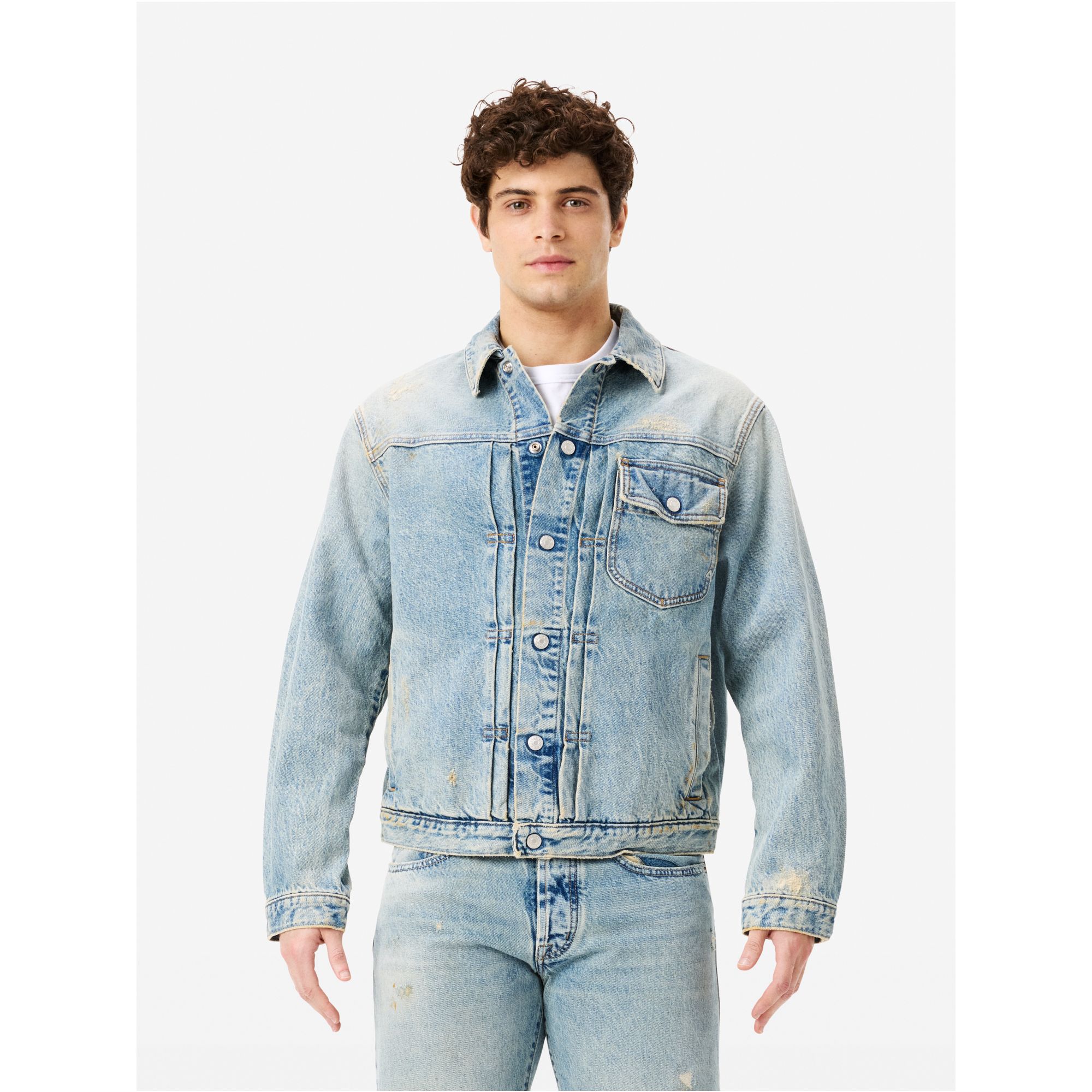 Giacca trucker Roby in denim