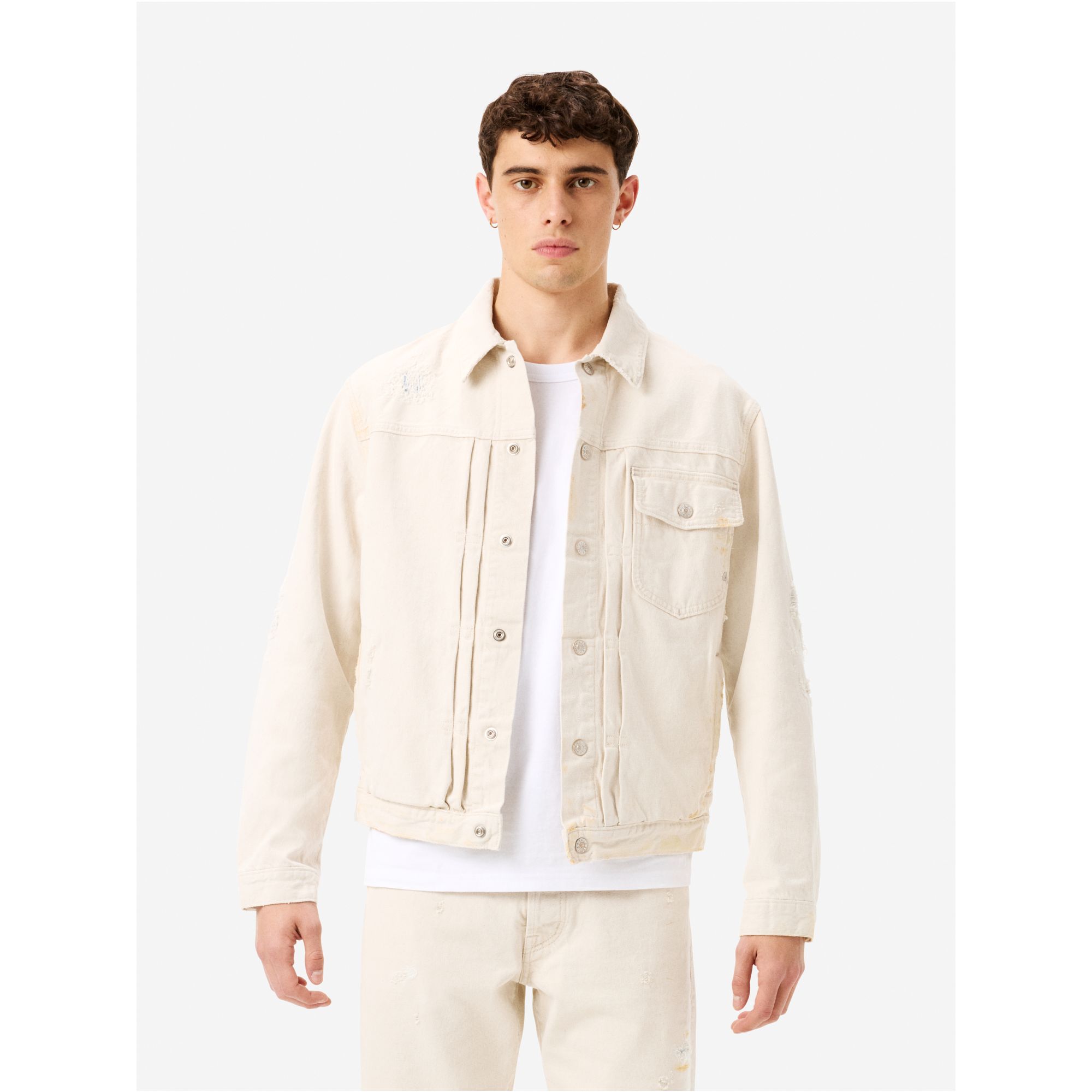 Giacca trucker Roby in bull denim