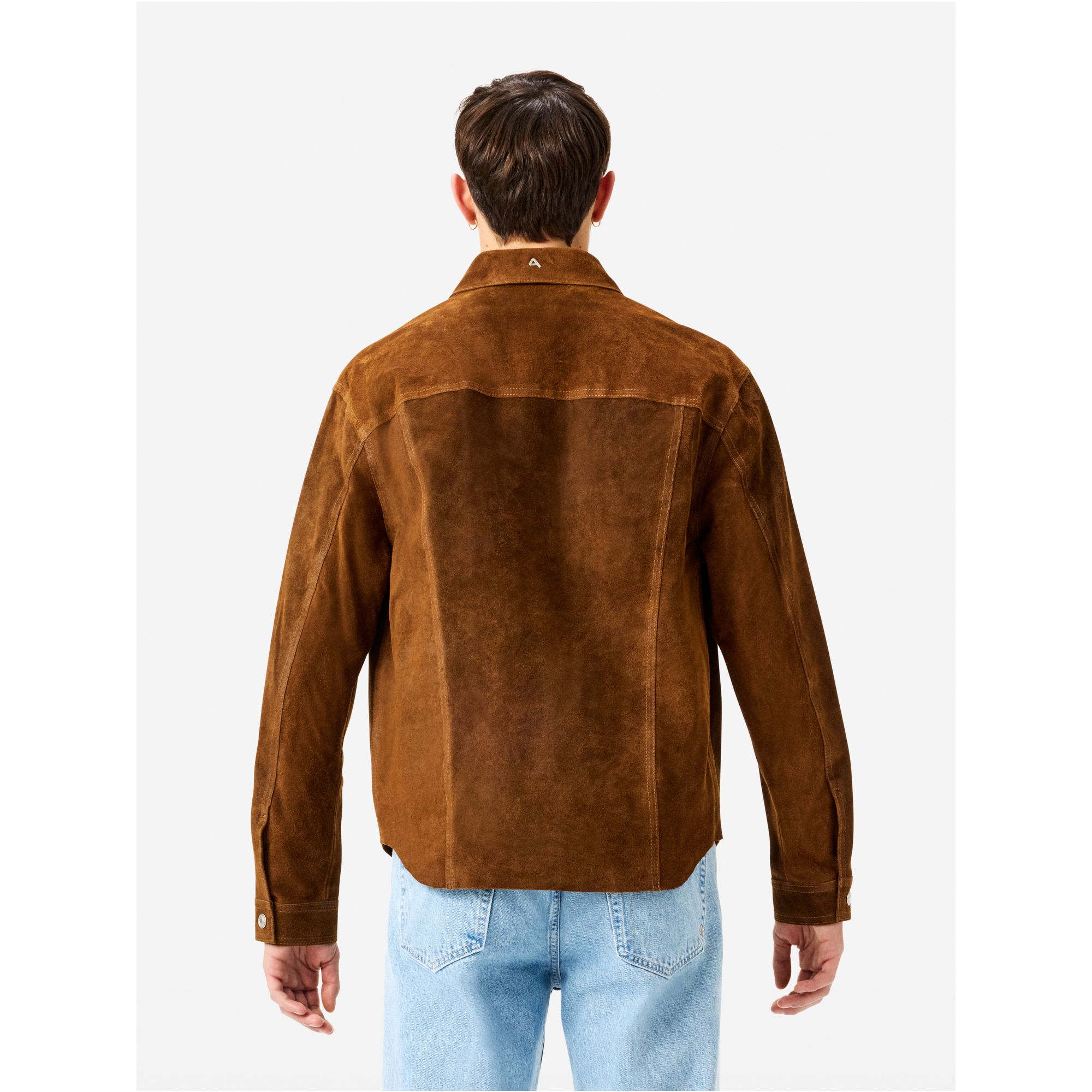 James suede overshirt