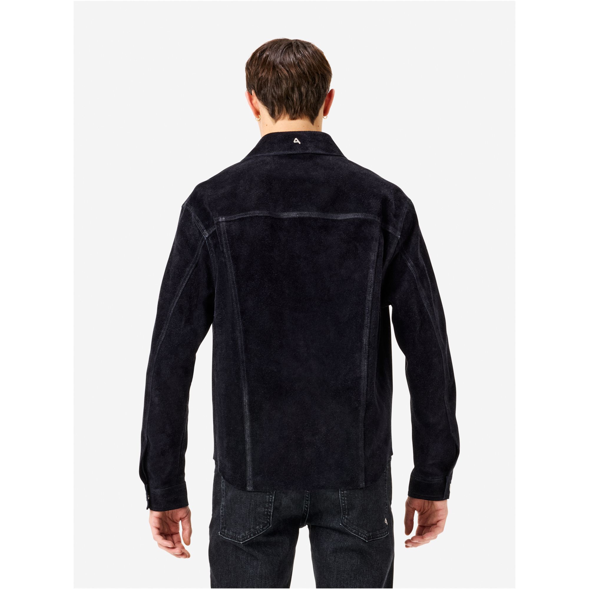 James suede overshirt