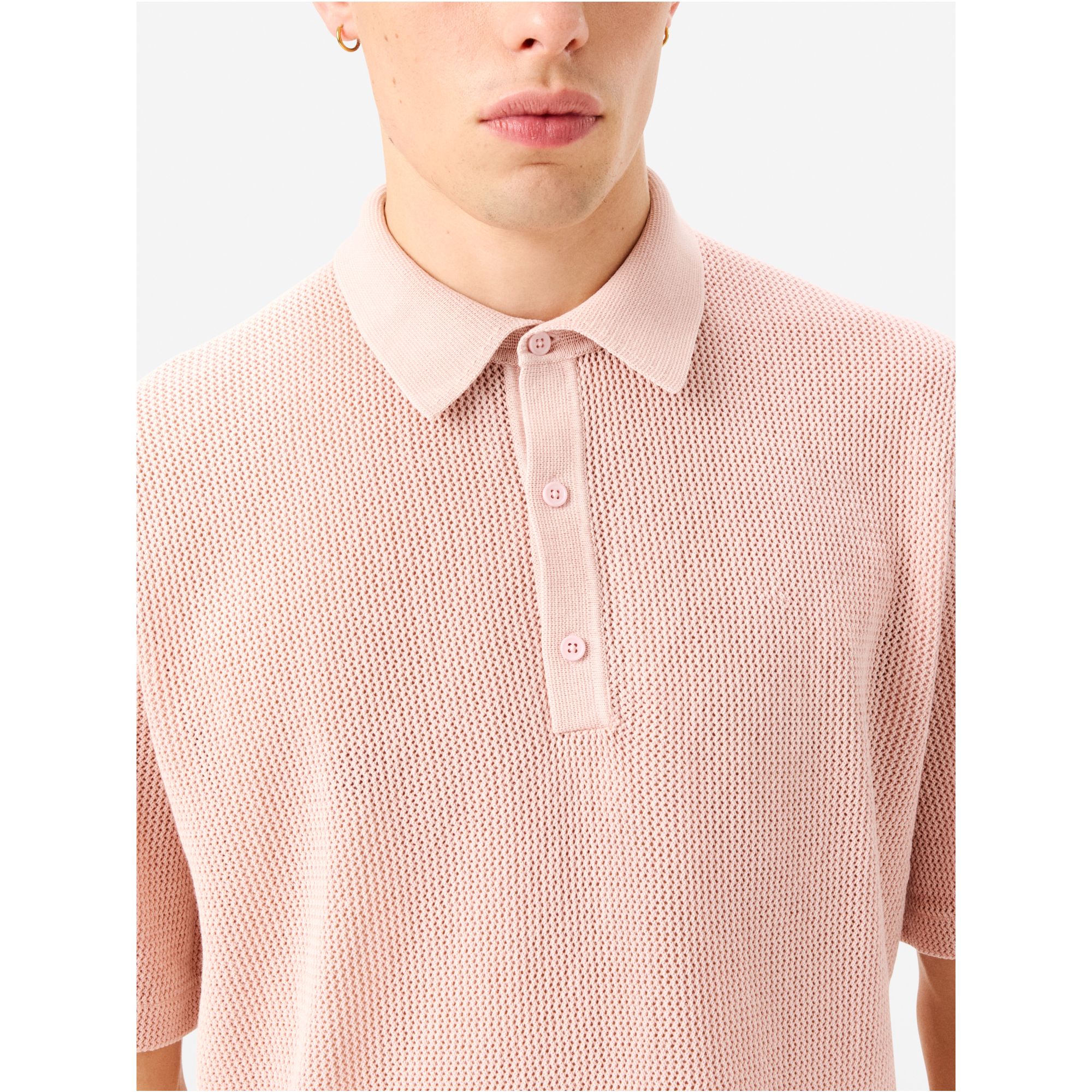 Jimmy polo s/s acid wash