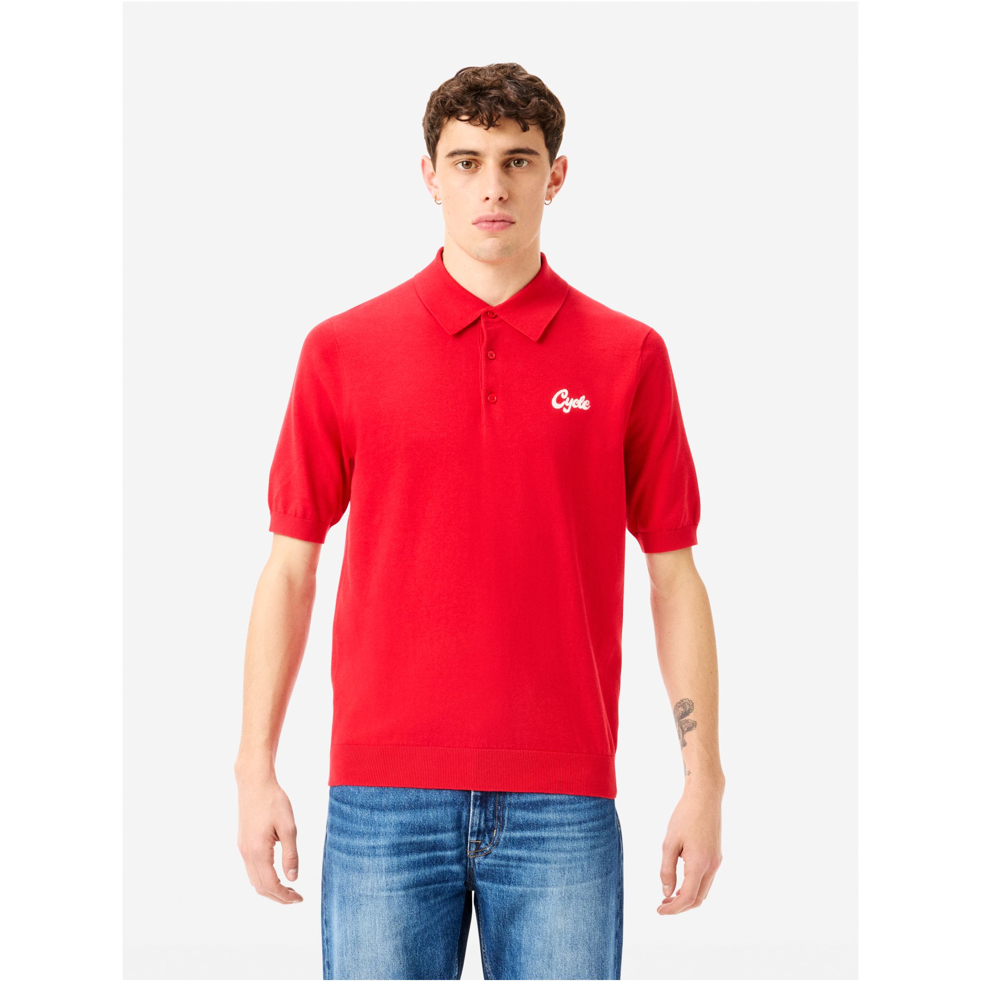 Polo Kent in cotone con logo