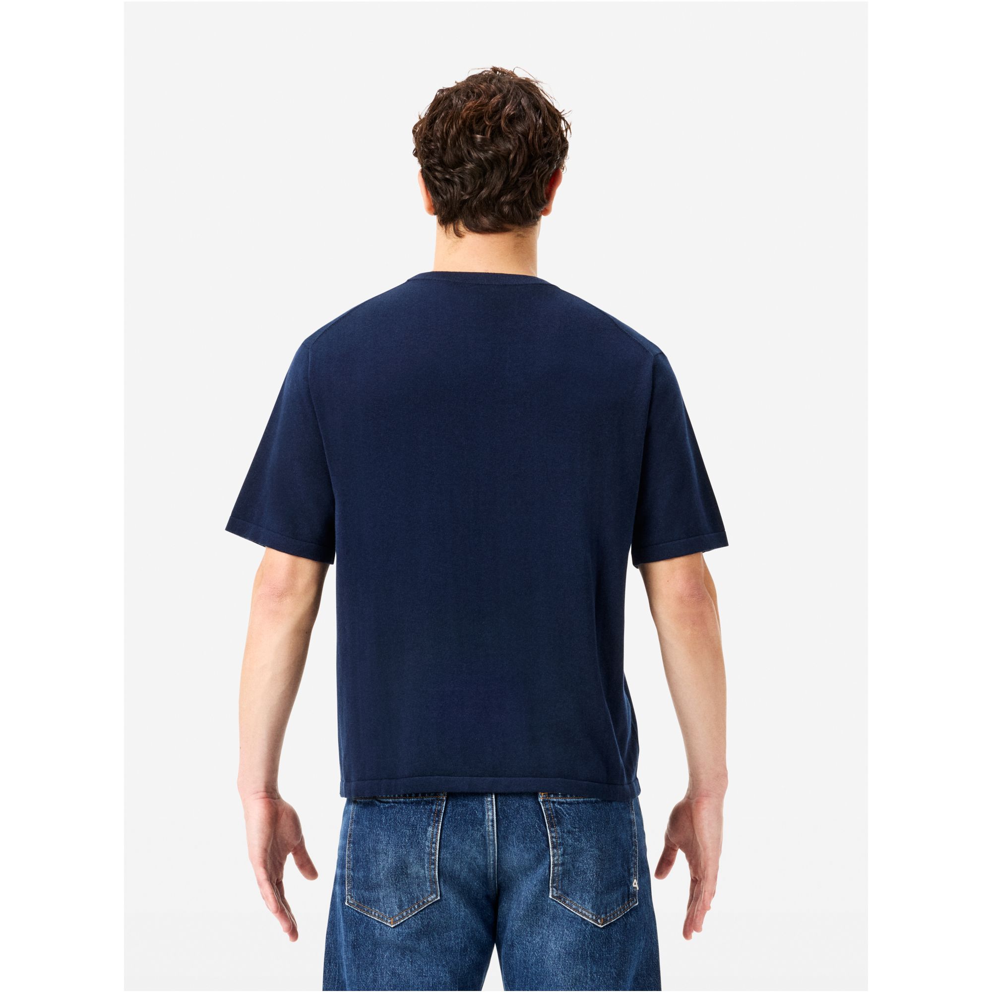 Boxy Pocket T-shirt with logo and breast pocket