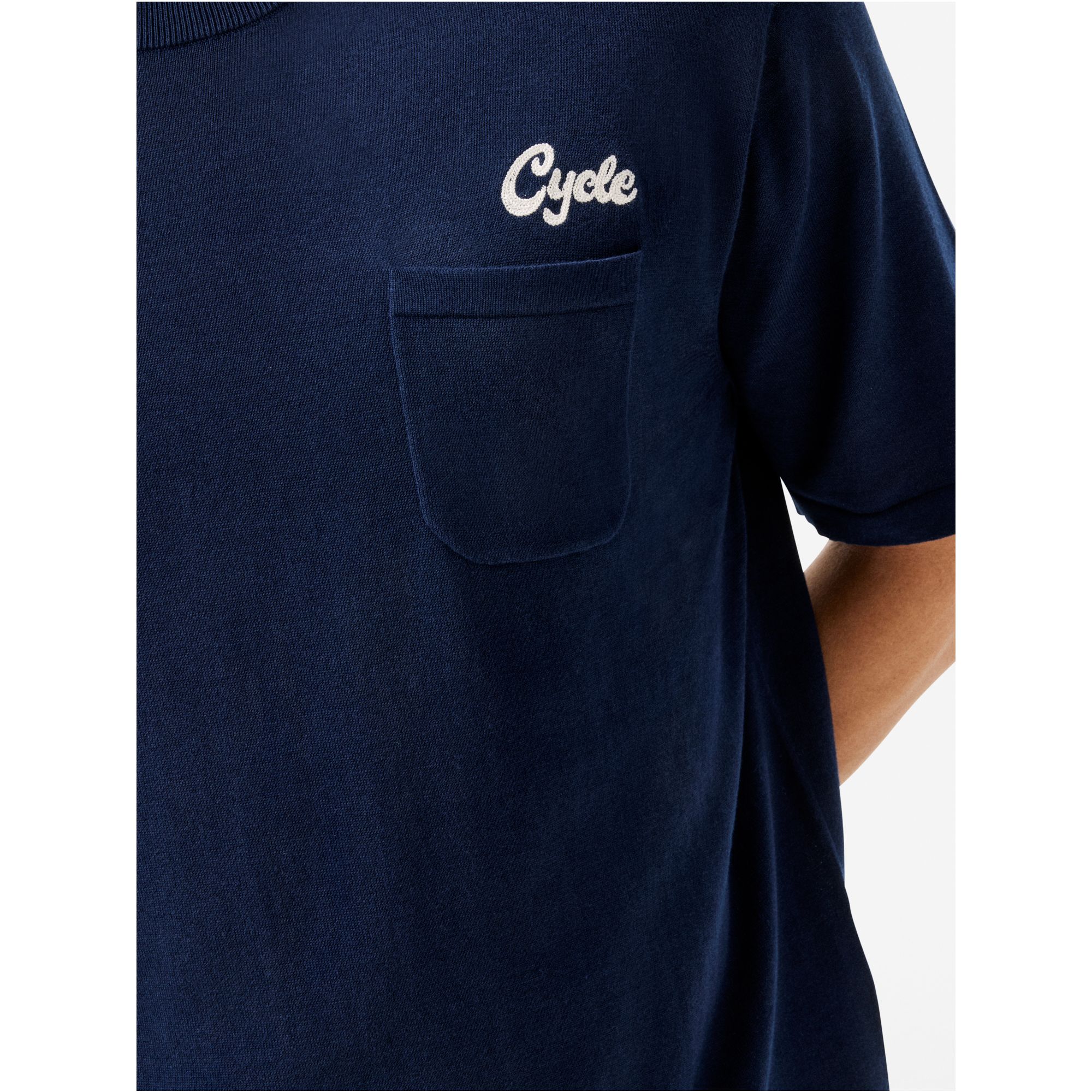 Boxy Pocket T-shirt with logo and breast pocket