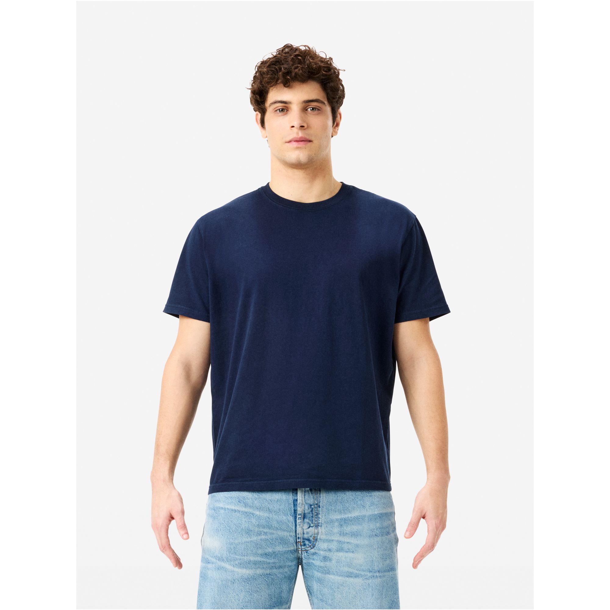 Over T-shirt with logo on the back