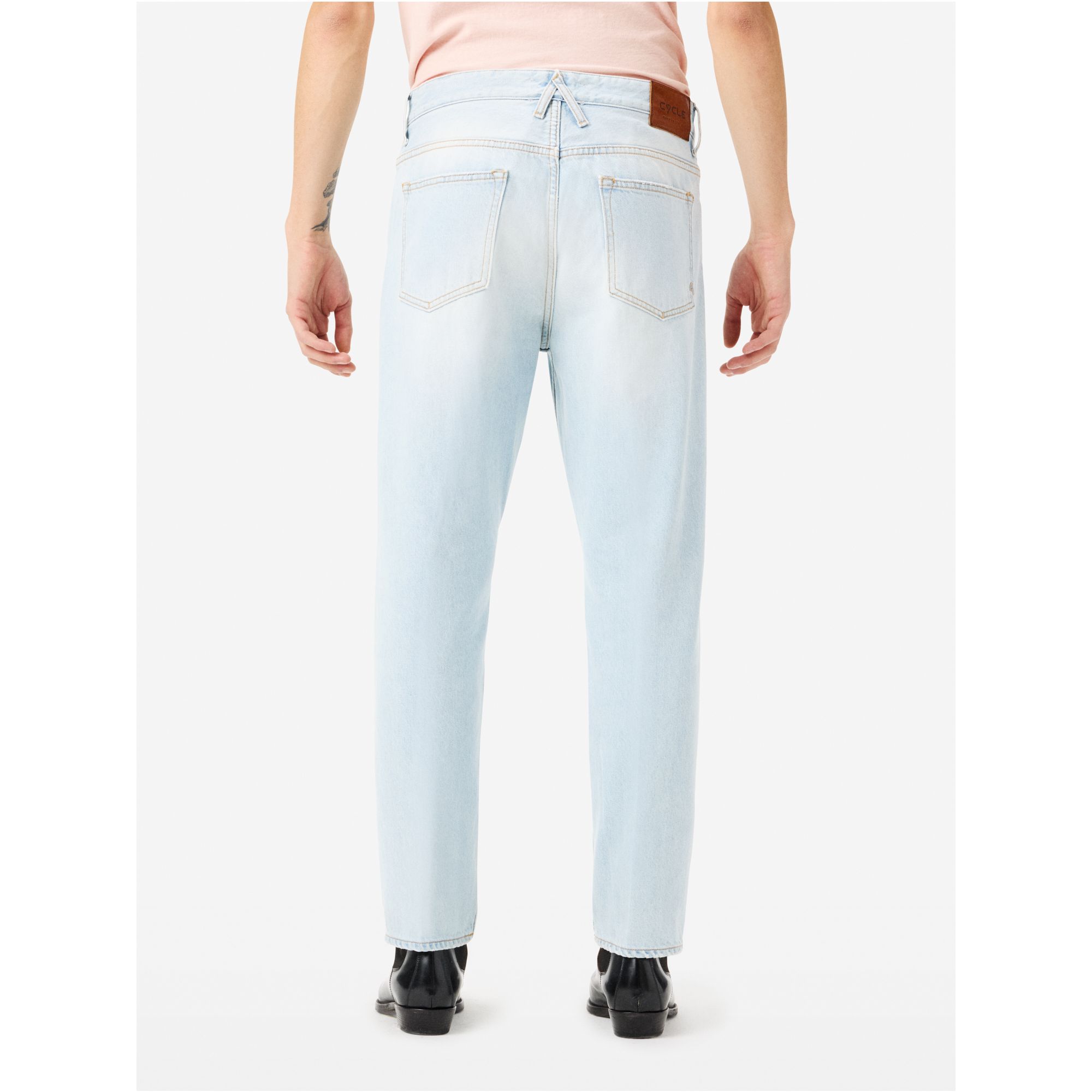 Lucky tapered fit ice bleach