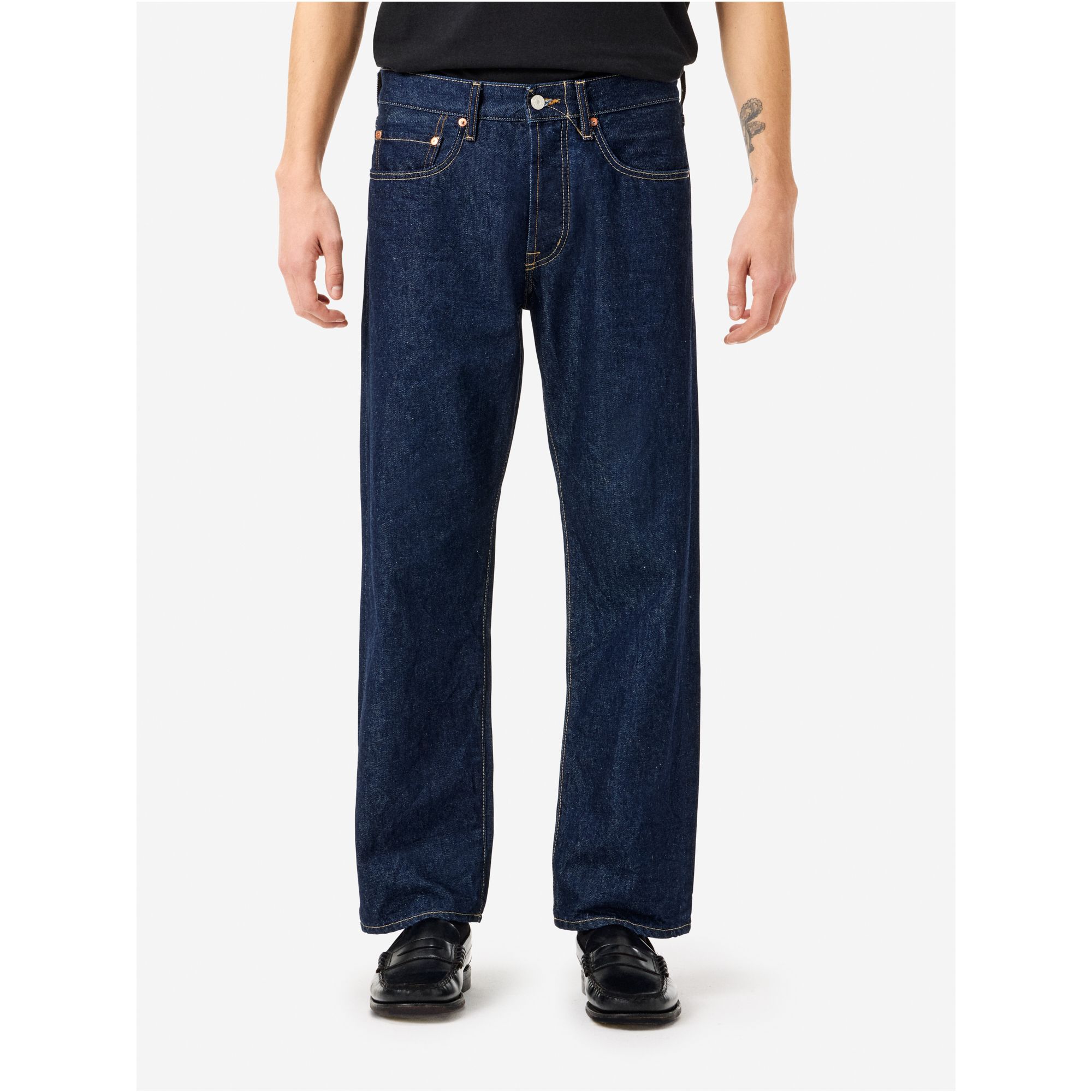 Legend regular 90's fit straight ankle leg clean rinse wash