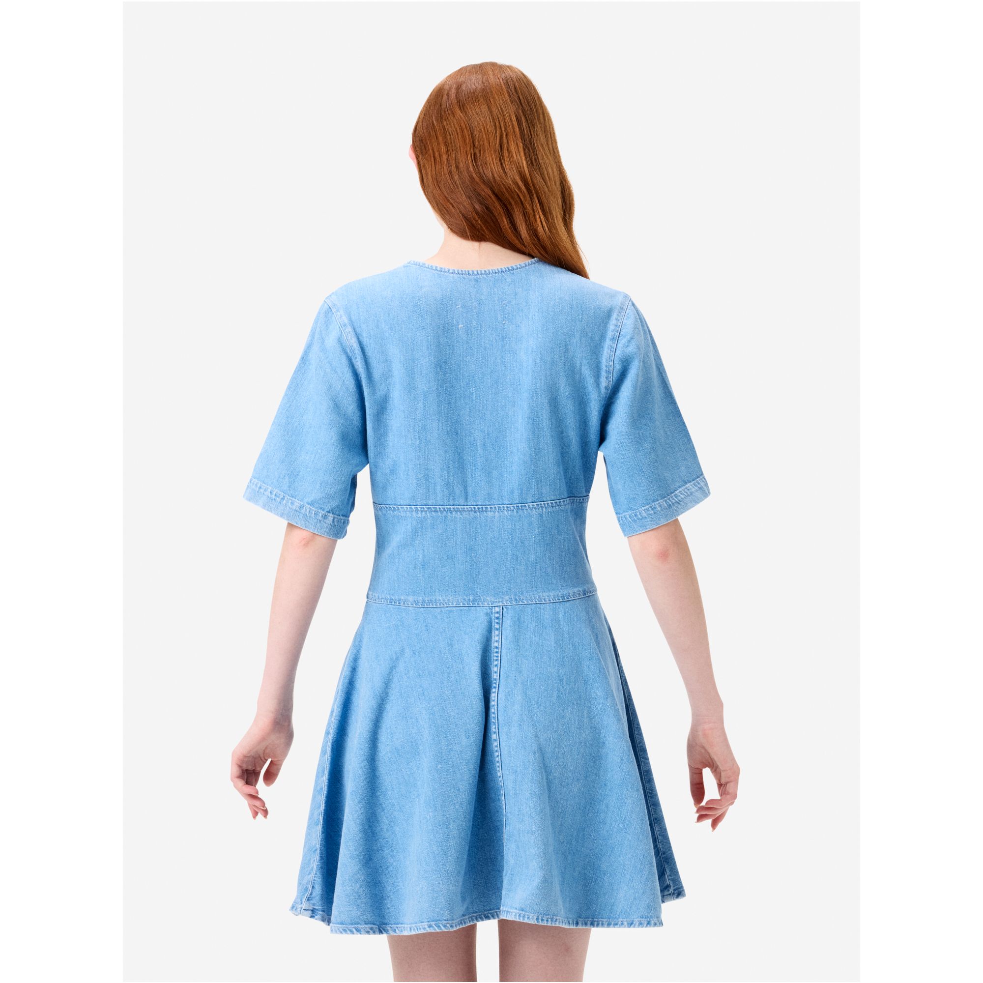 Emma short denim dress
