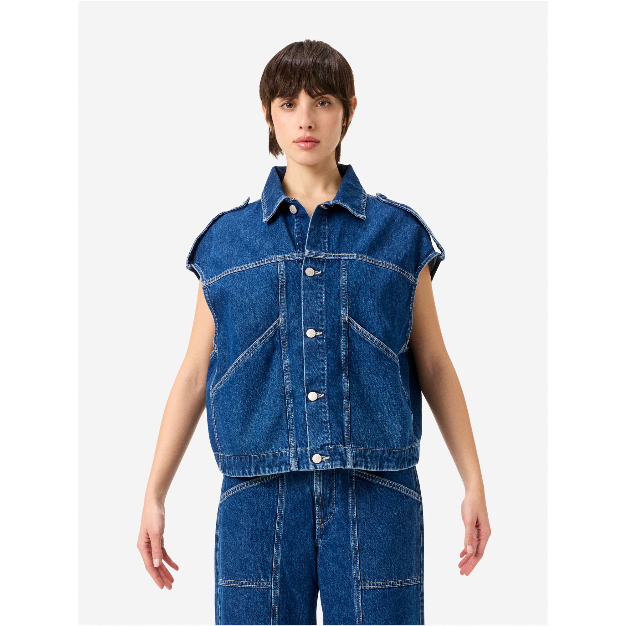 Mirta denim vest