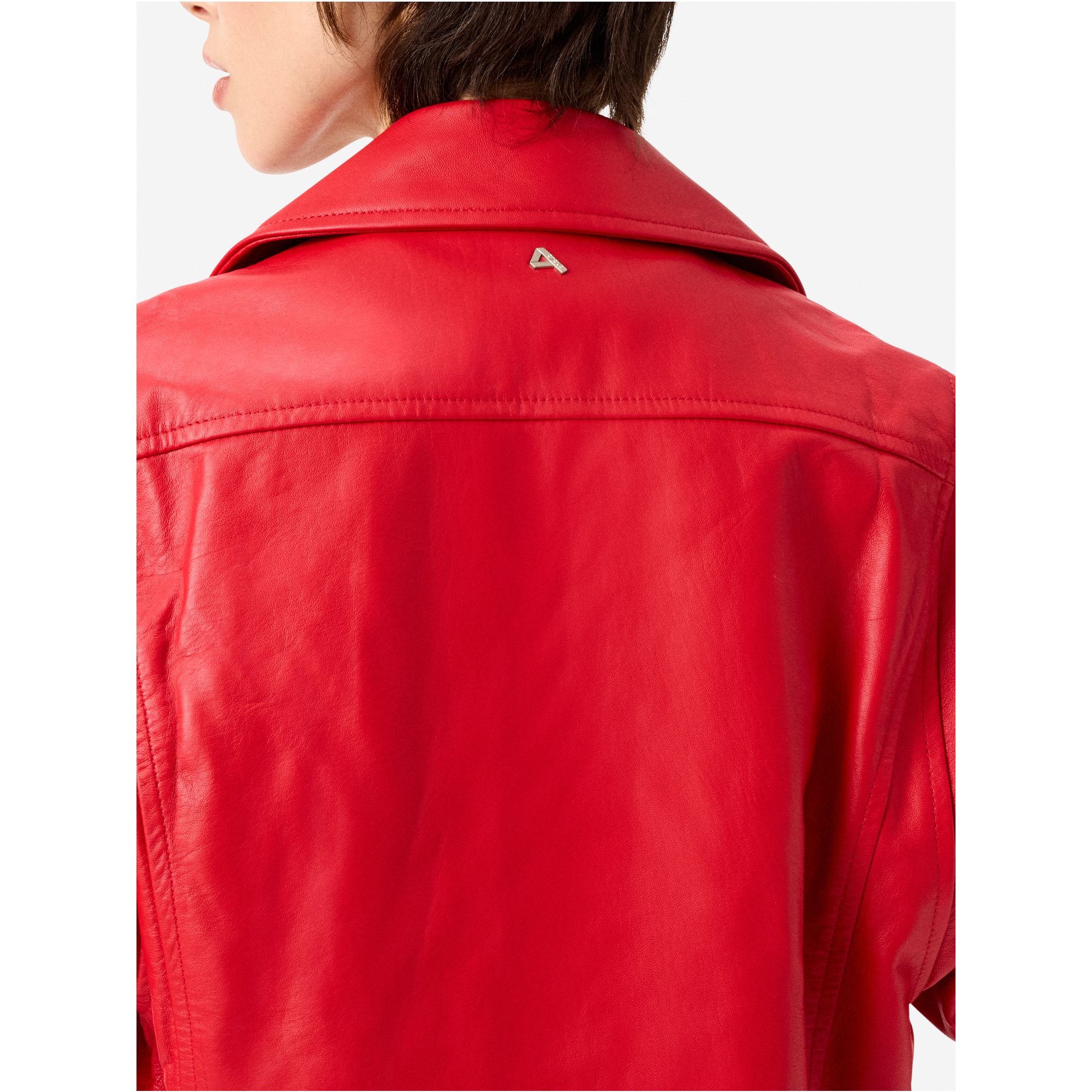 Cropped Coco nappa leather jacket