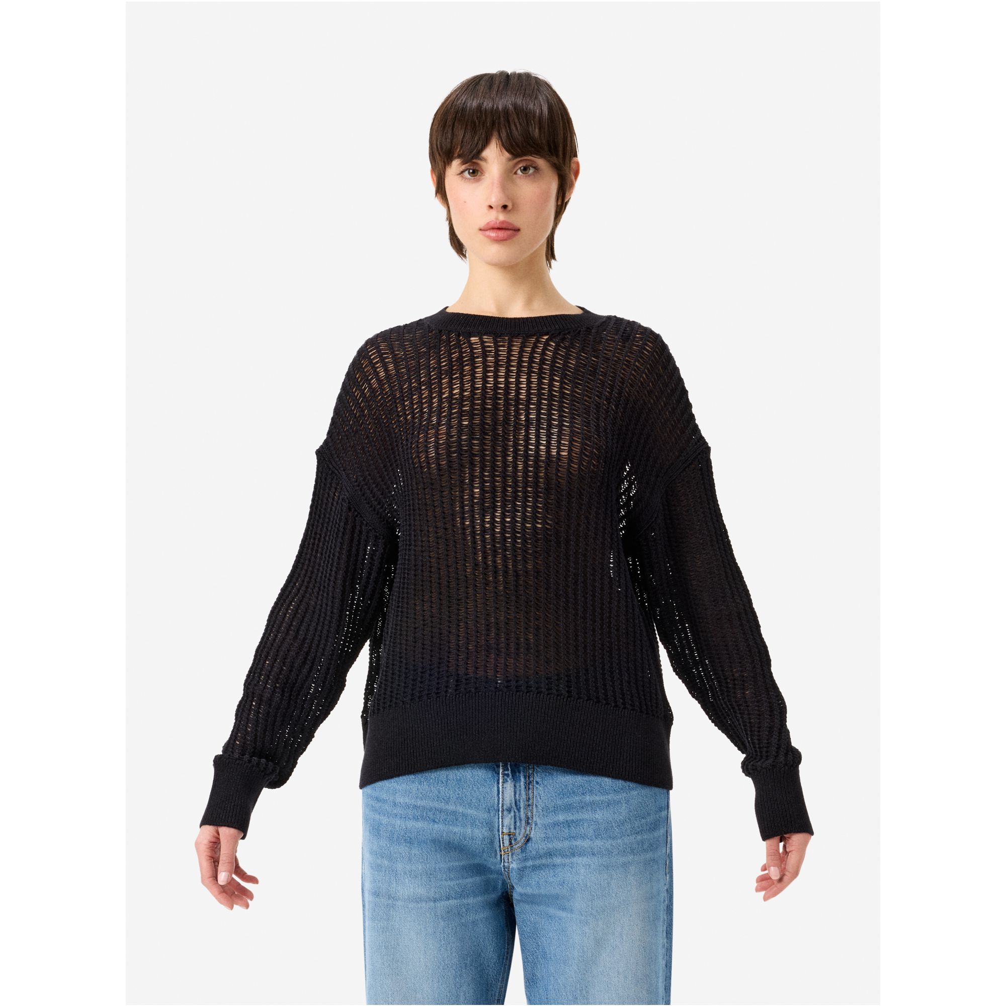 Lux jumper with cut-out on the back