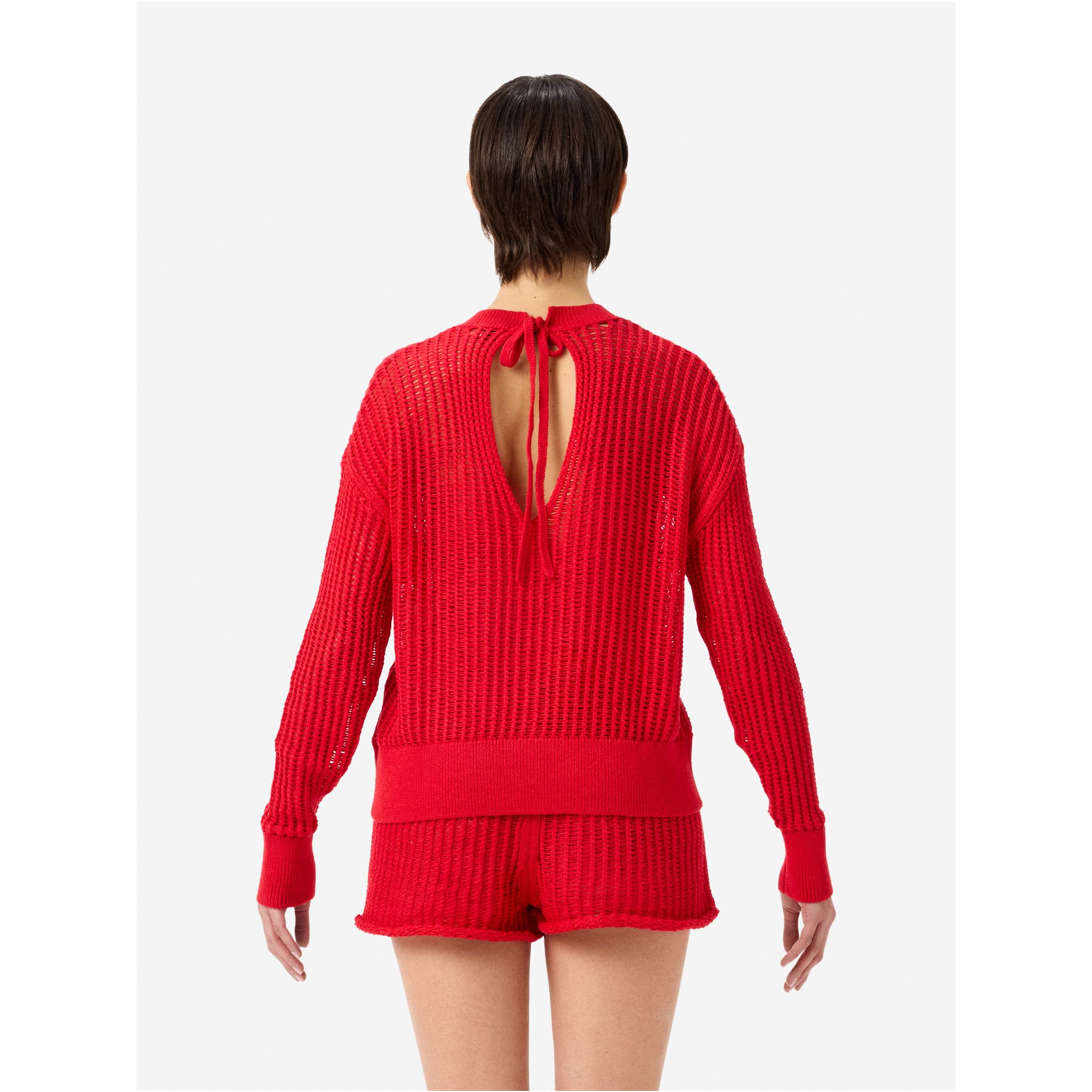 Lux jumper with cut-out on the back