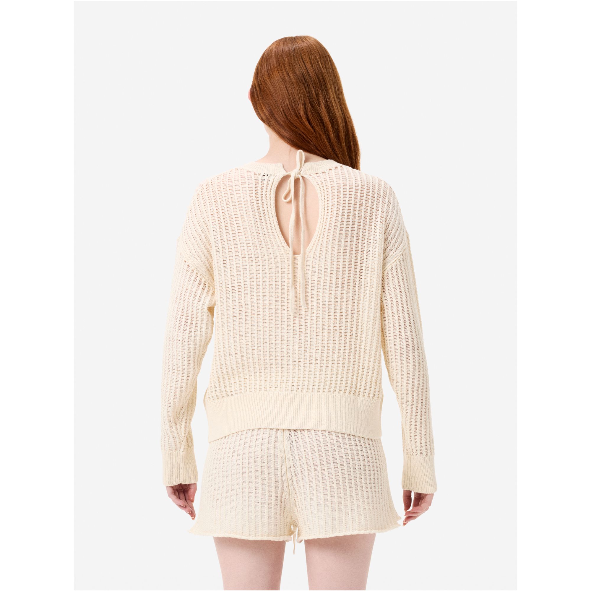 Lux jumper with cut-out on the back