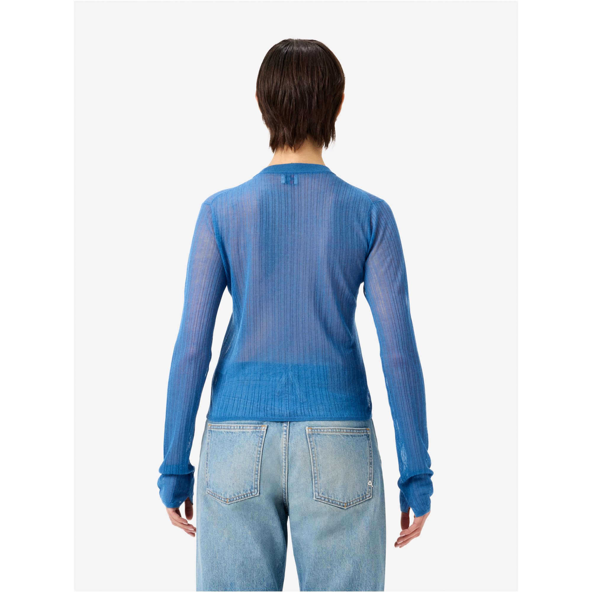 Linen-blend Ada jumper