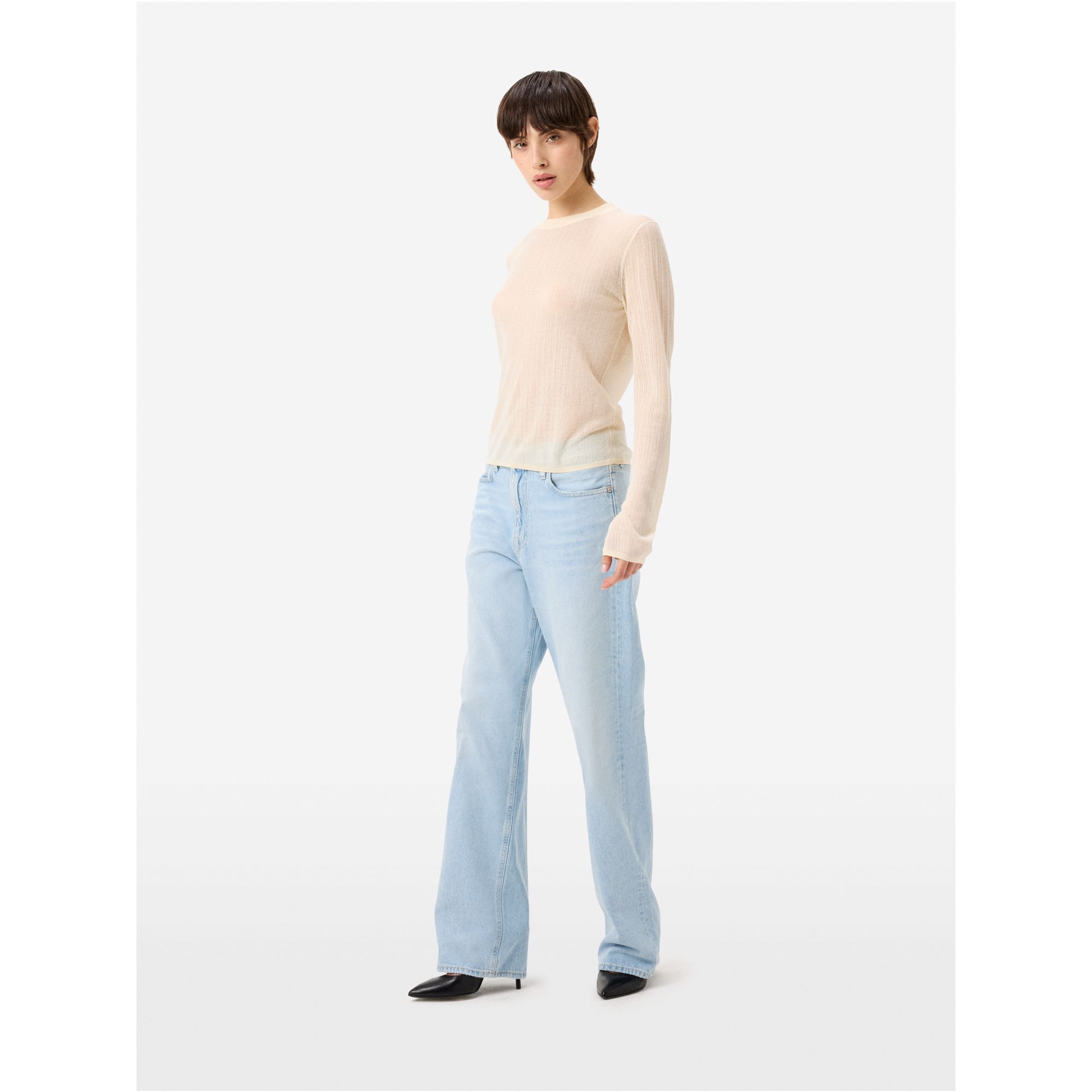 Maglia Ada in misto lino