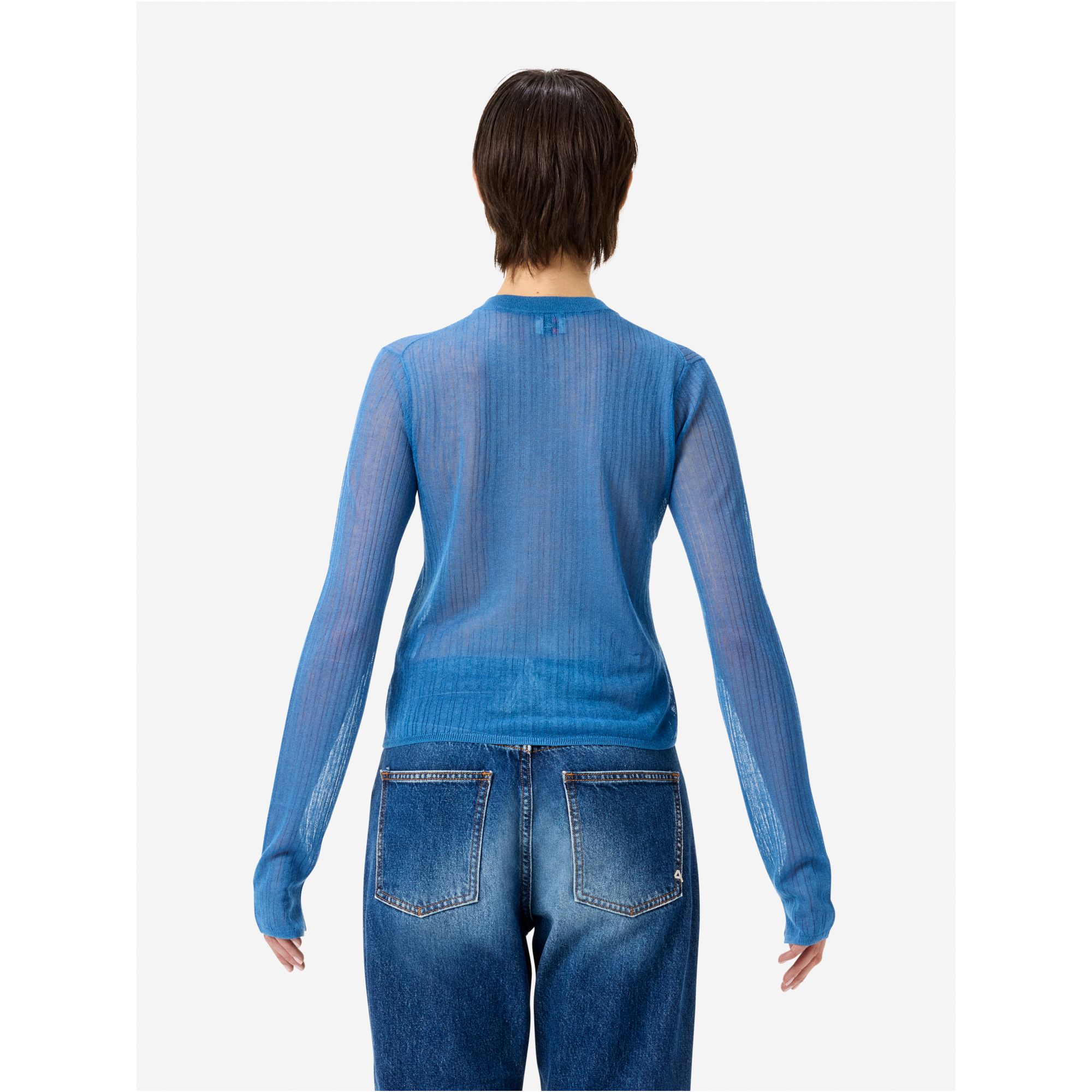 Linen-blend Bia cardigan