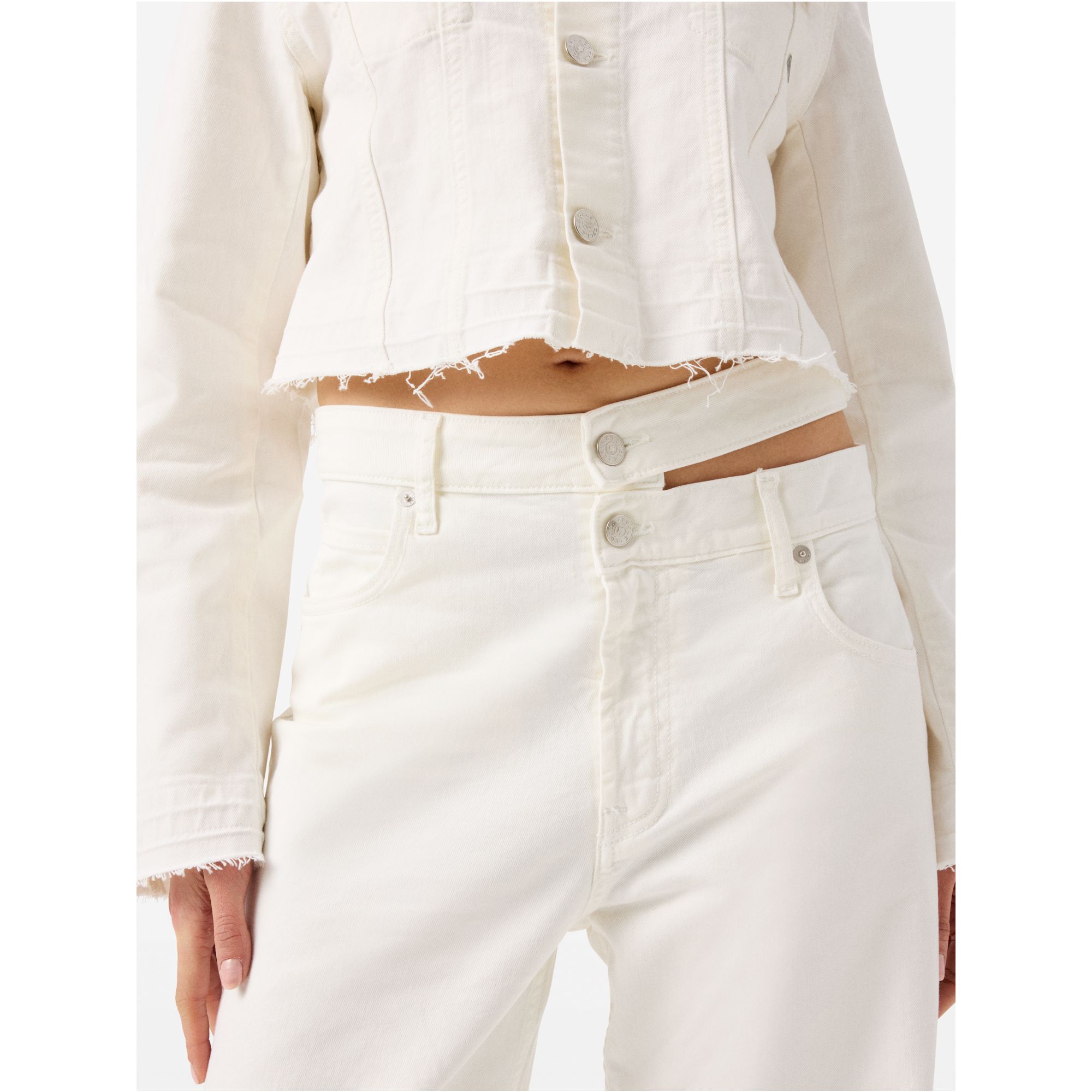 Zoe waist straight leg direct dyed