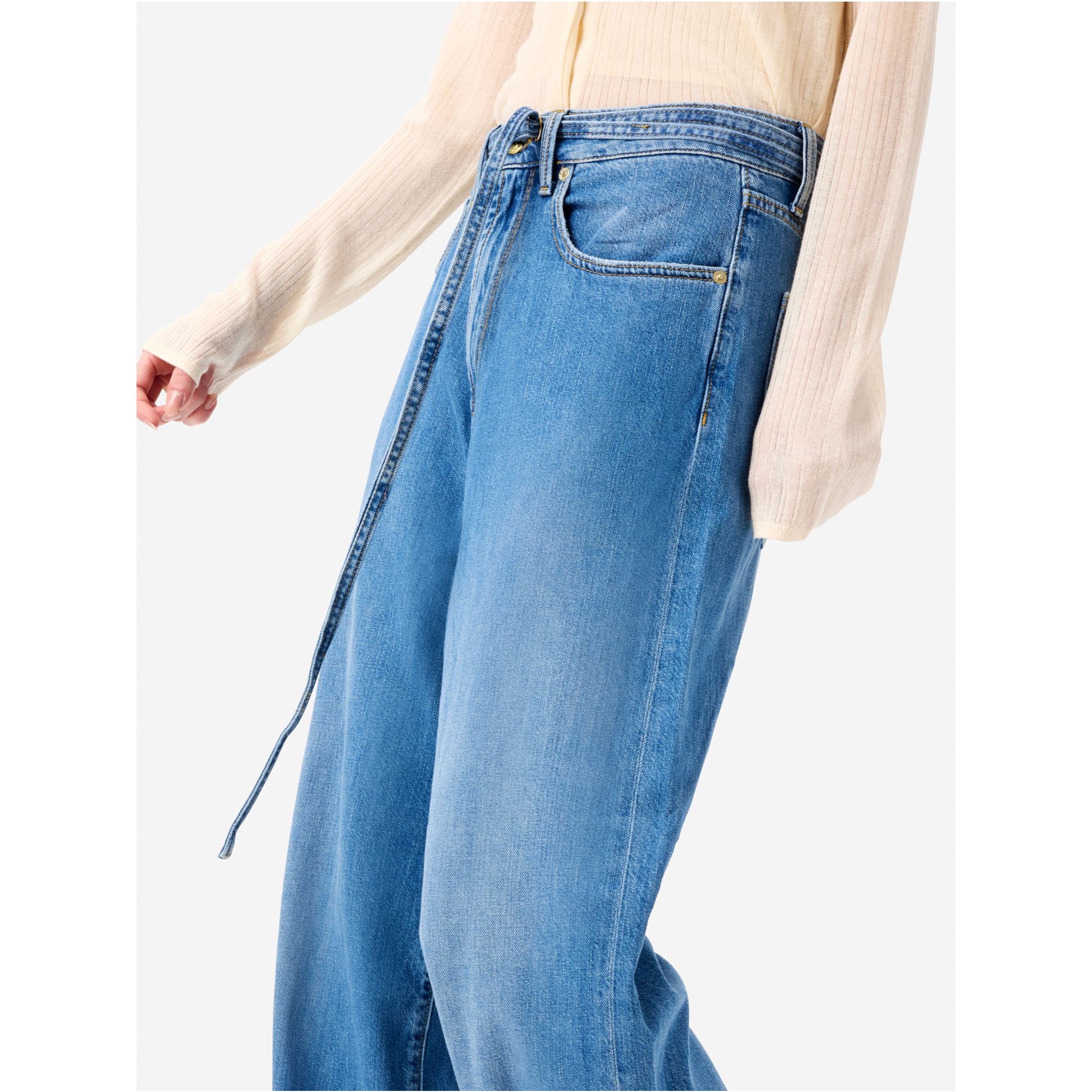 Loose-fit Big Low trousers