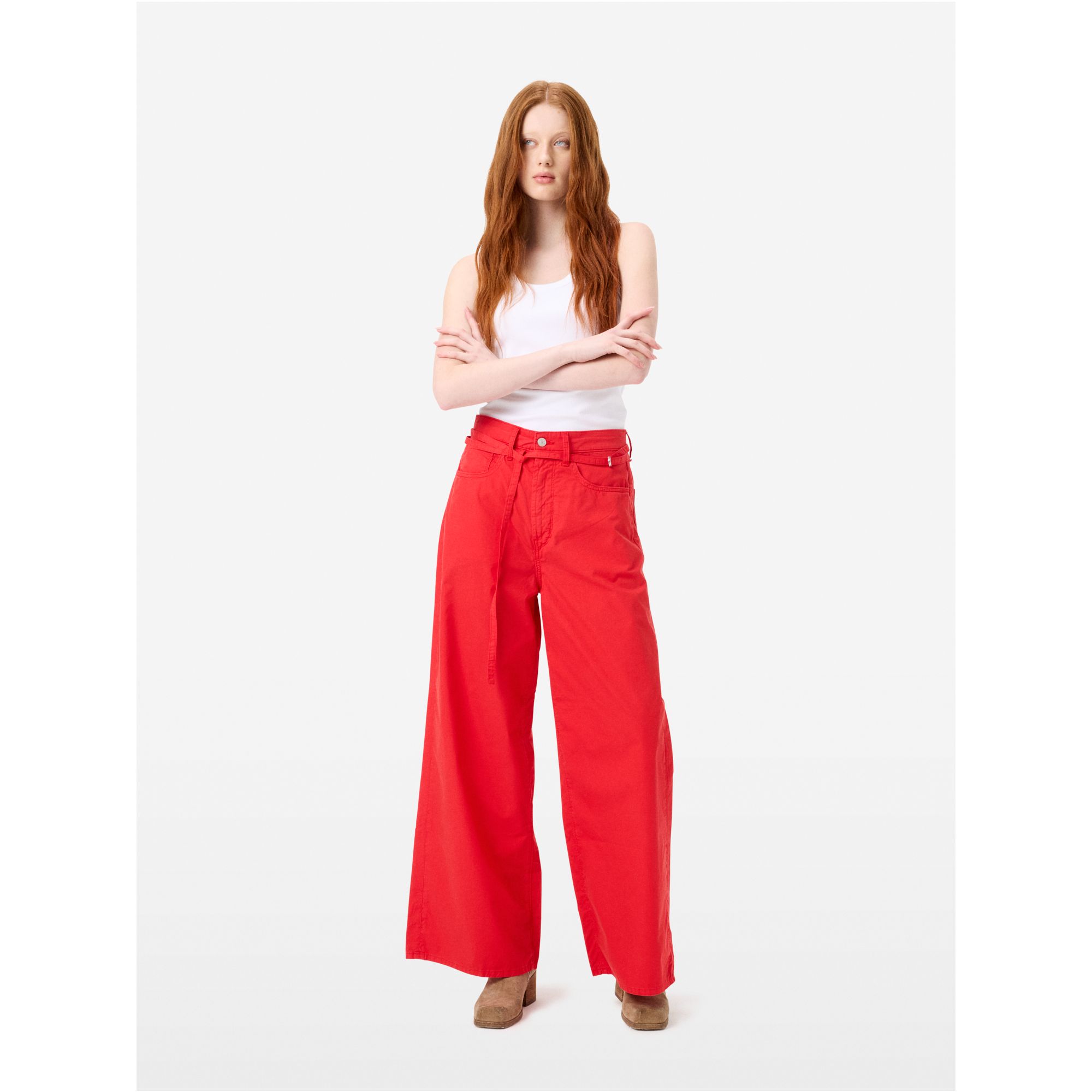 Loose-fit Big Low trousers