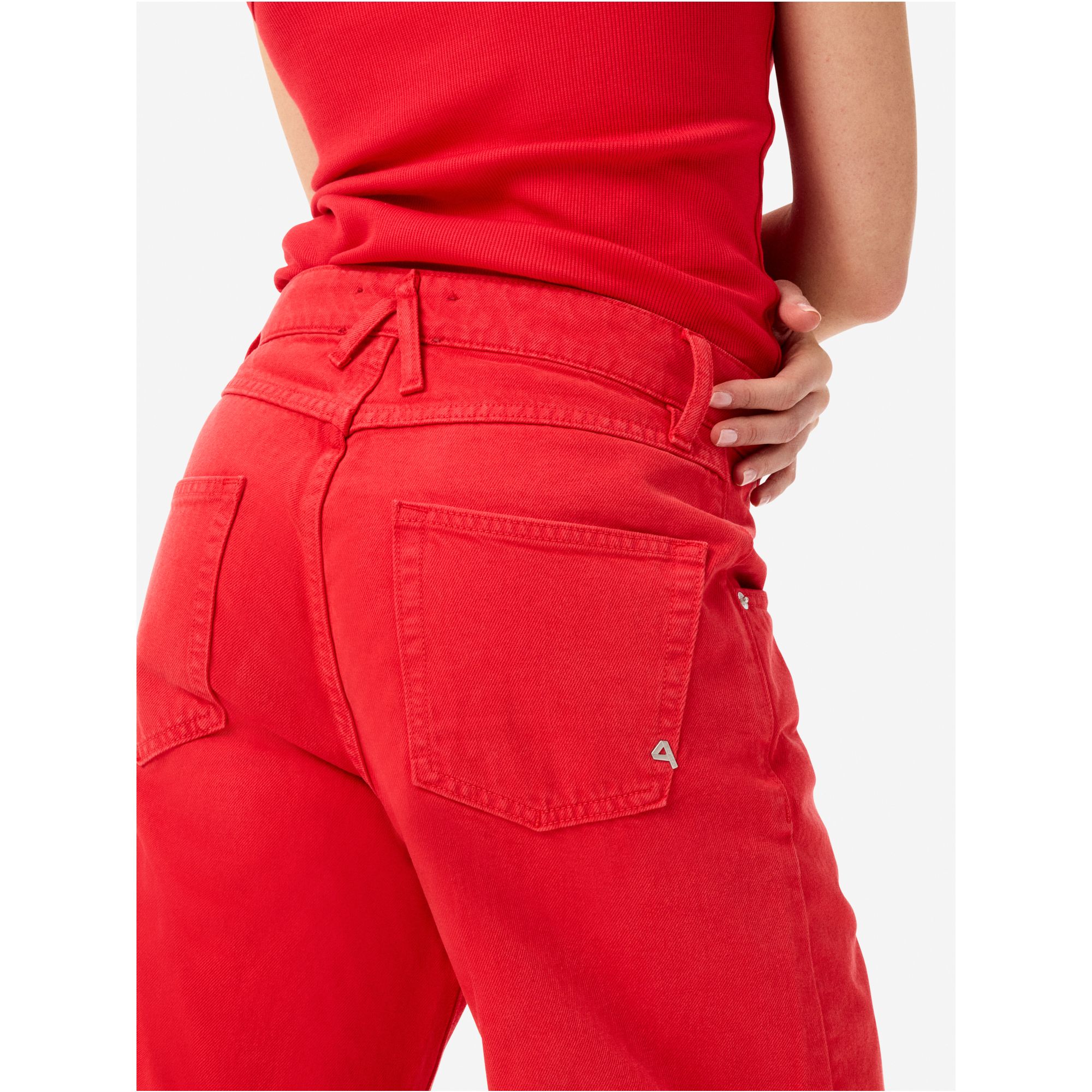 Cropped wide-leg Aida jeans