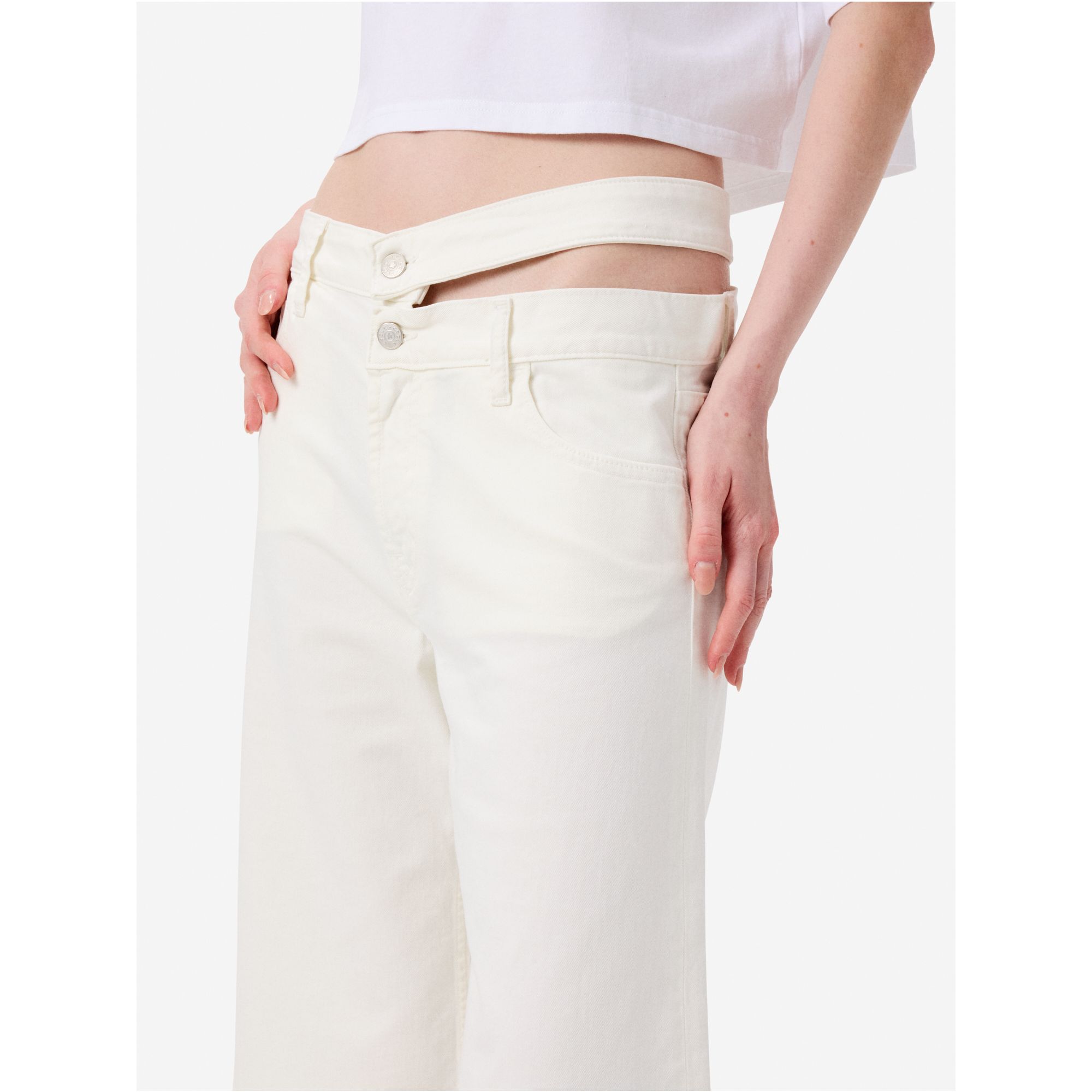 Missy high rise cross waist direct dyed